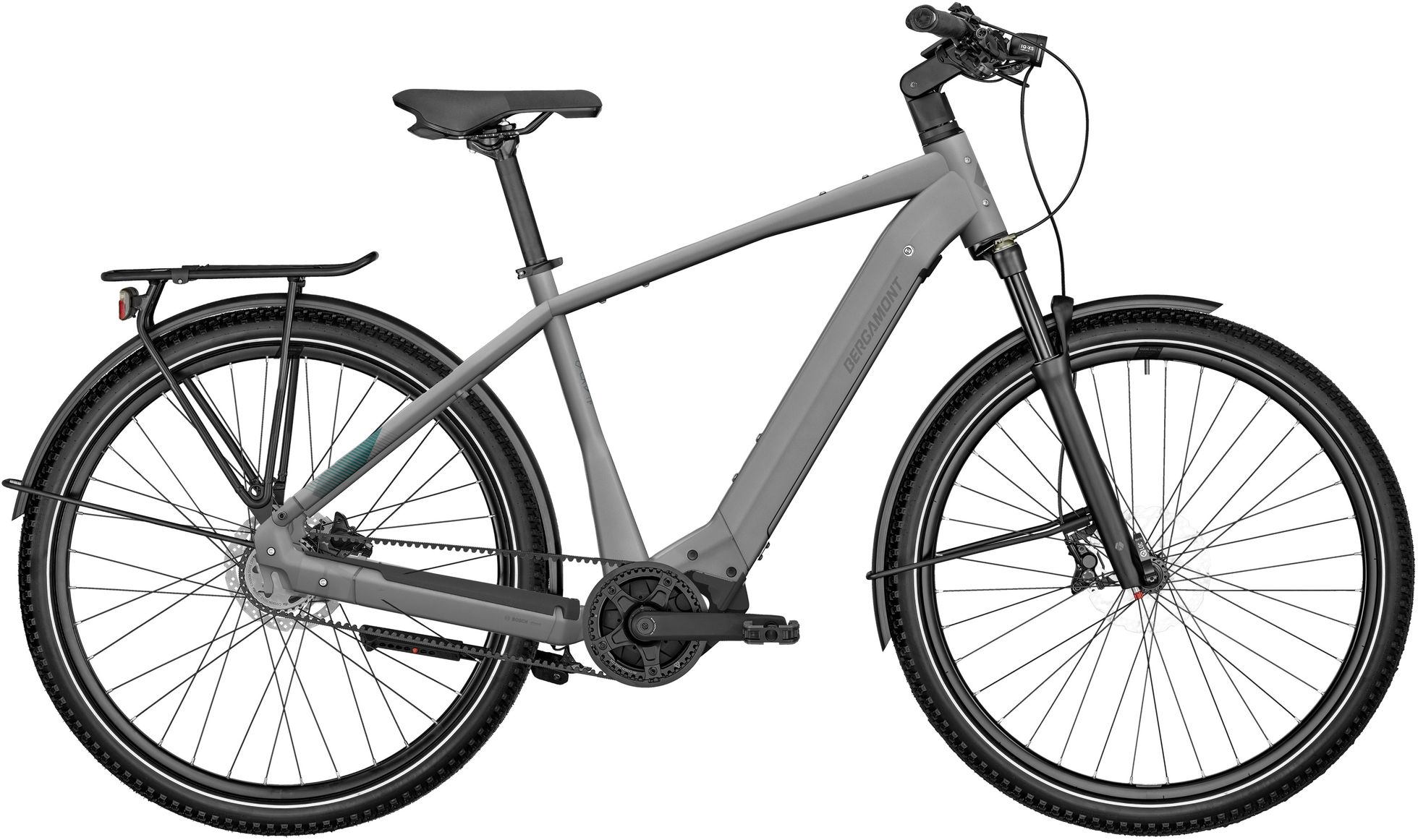 Bergamont E-Horizon Tour 35 Belt 2025 - Titanium Silver