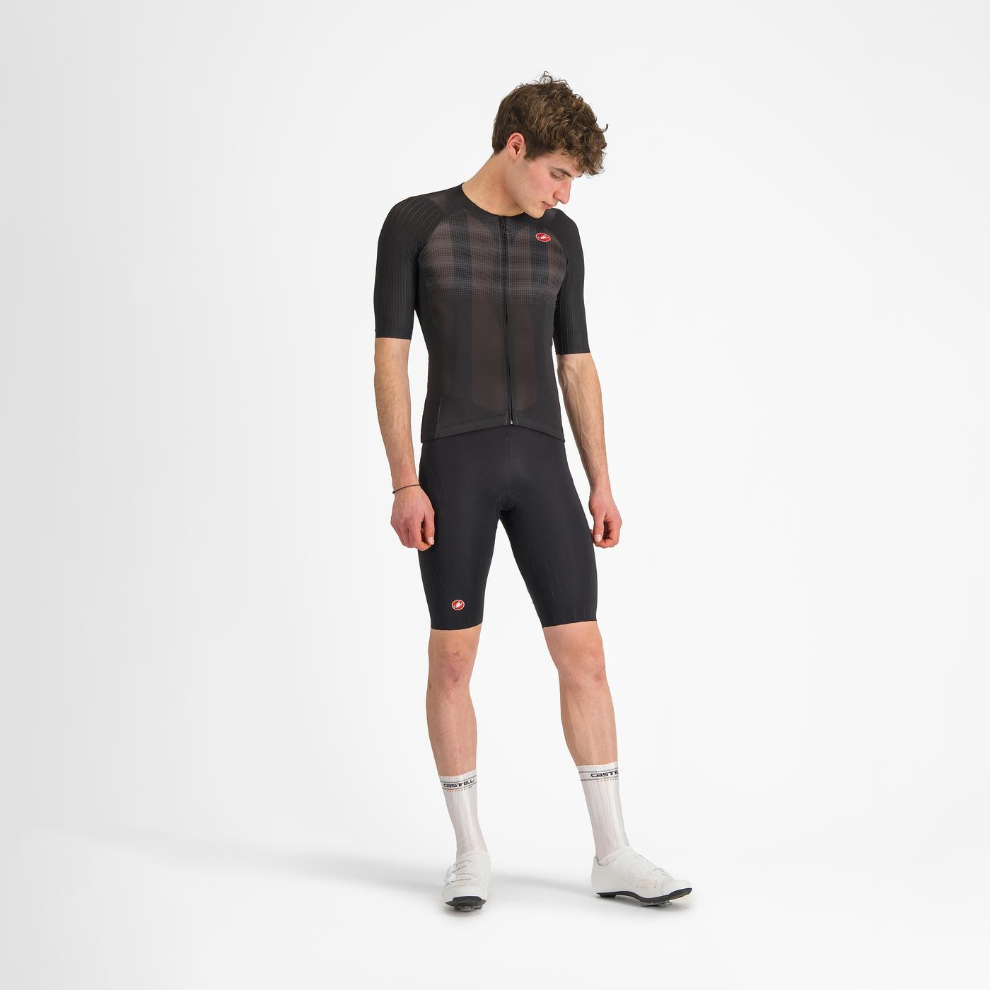 Beklædning - Cykeltrøjer - Castelli AERO RACE 8S Jersey - Black