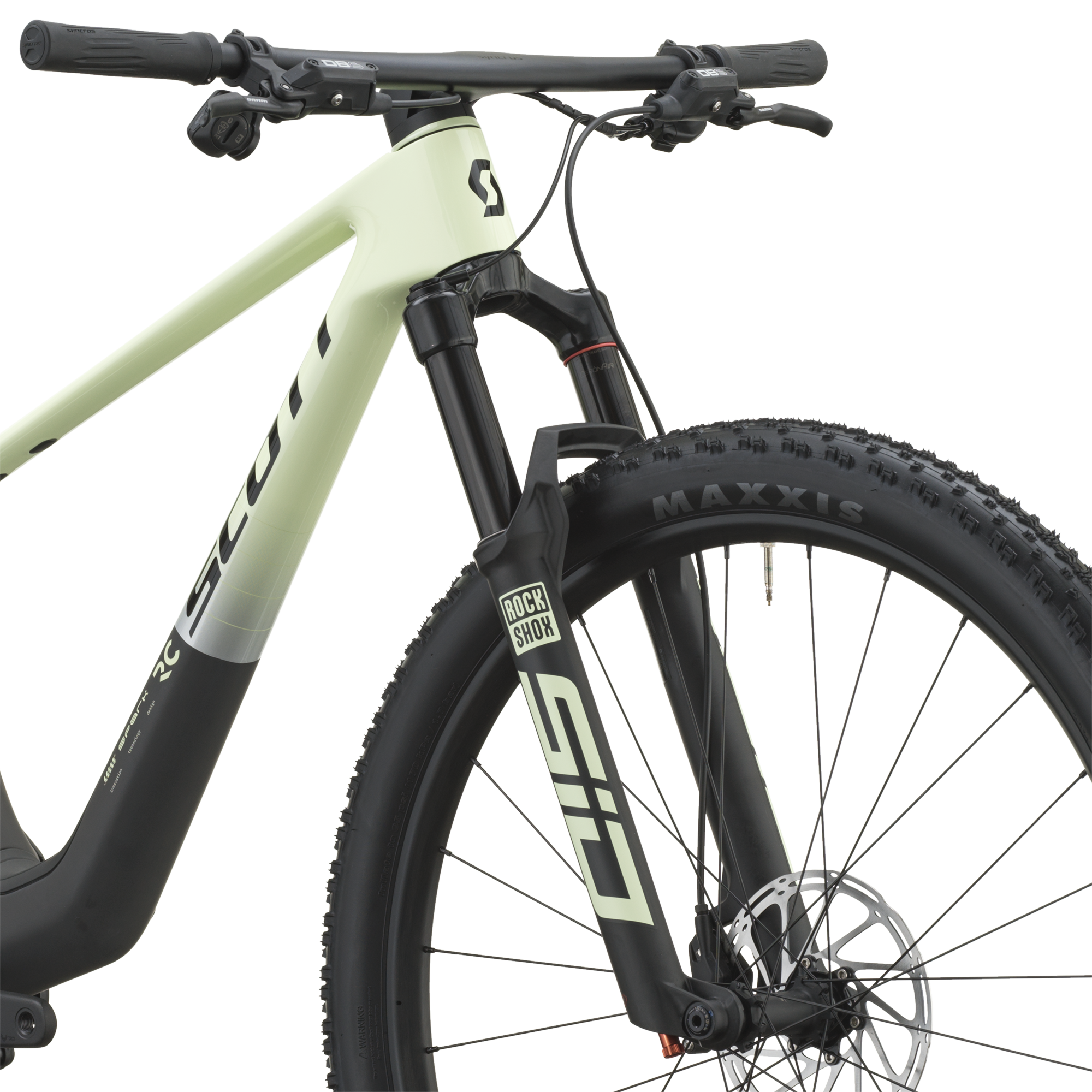 Cykler - Mountainbikes - Scott Spark RC Team 2027 - Cream Green