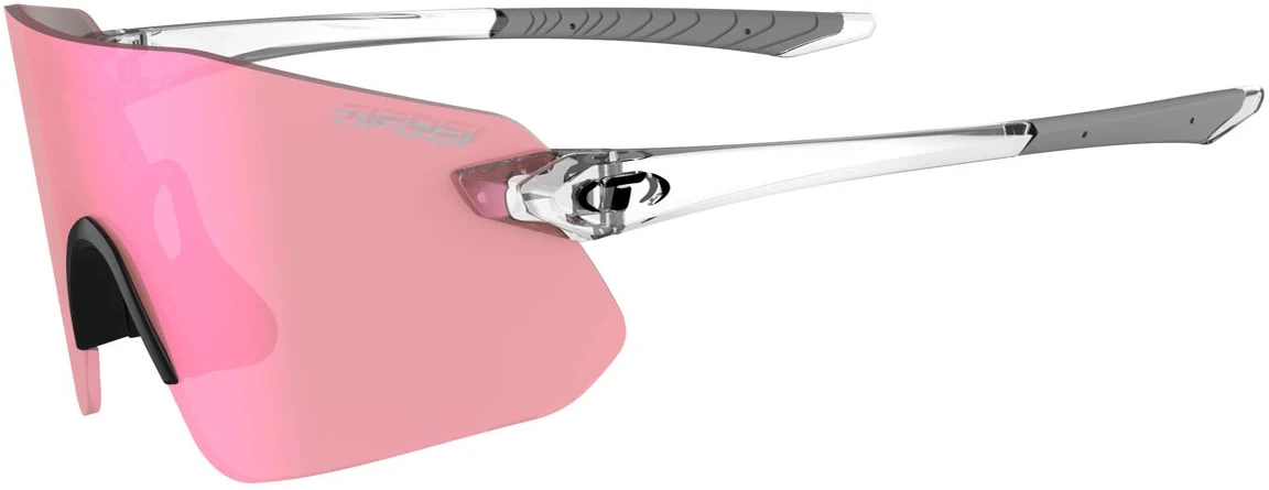 Tifosi Vogel SL Cykelbriller – Crystal Clear – Pink Mirror