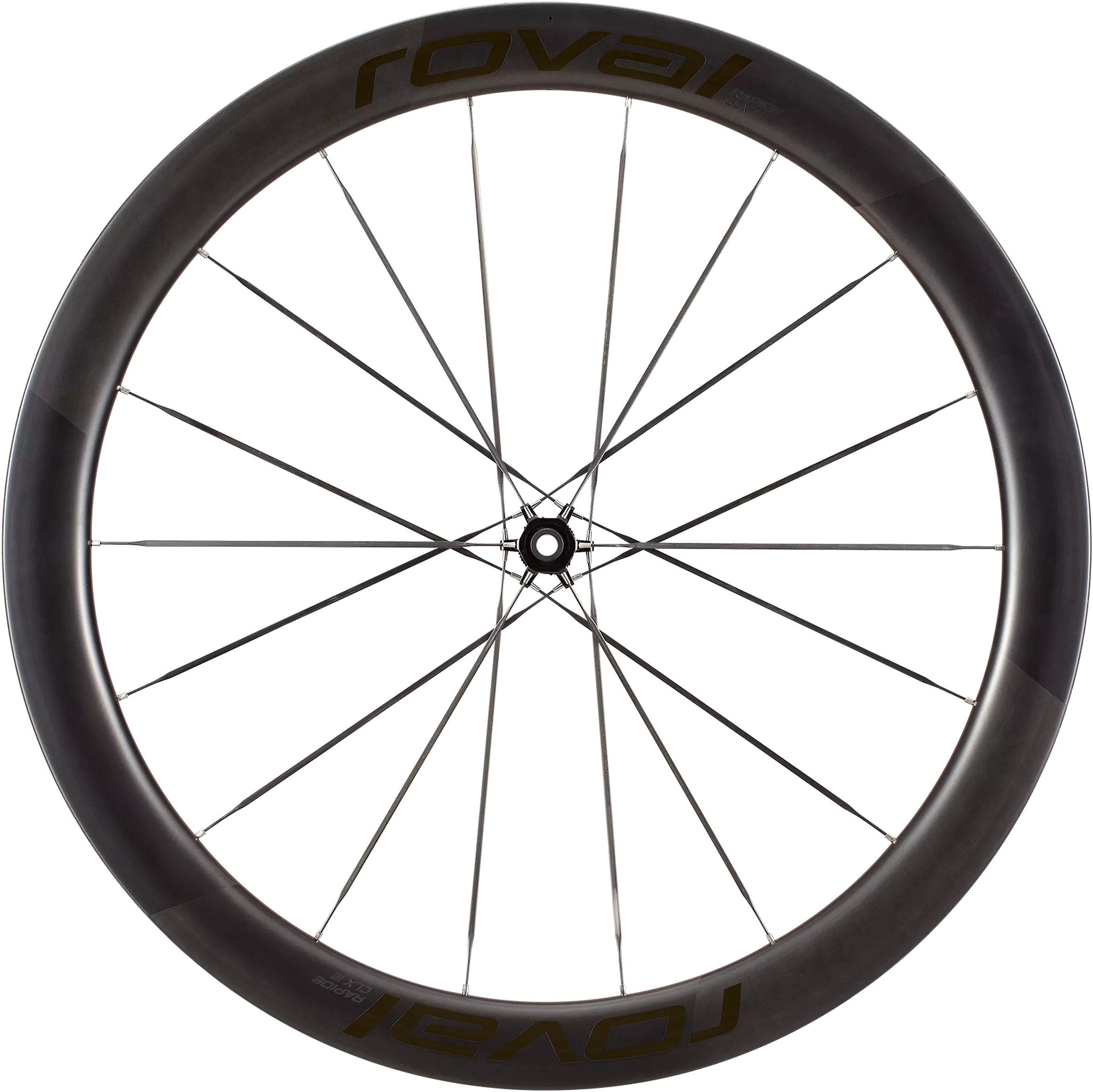 Reservedele - Hjulsæt - Specialized Rapide CLX III 28" / 700c - Front - Satin Carbon/Gloss Black
