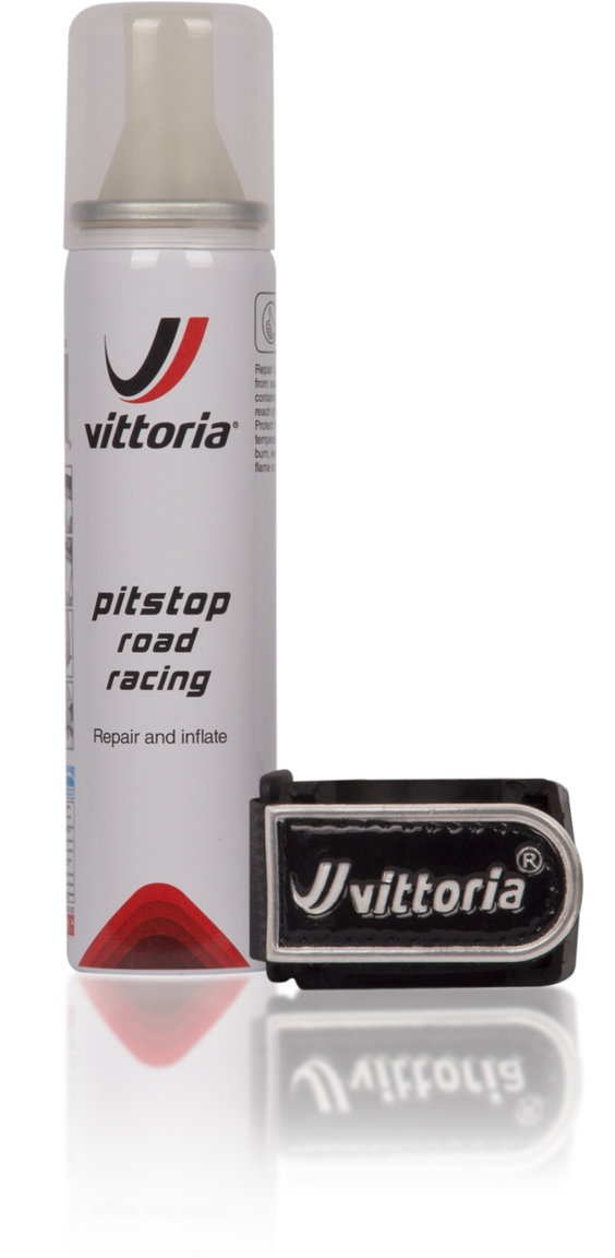 Se Vittoria - Pitstop Road Racing kit - 75ml + adapter hos Cykelexperten.dk