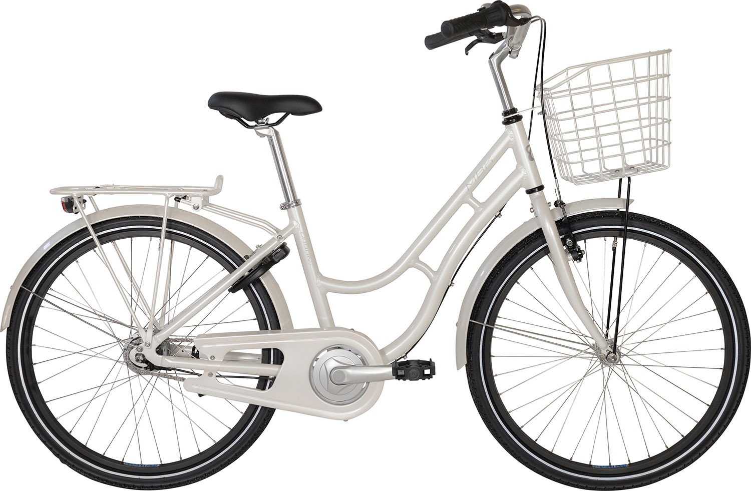 MBK Basic Urban+ Pige 24&quot; 7g 2026 - Blank Hvid