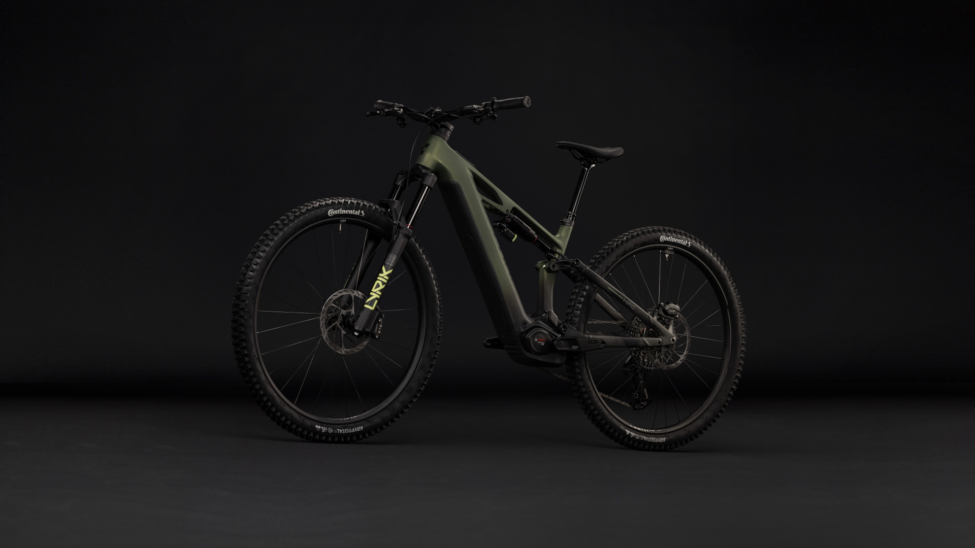 Cykler - Elcykler - Cube Stereo Hybrid ONE44 HPC TM 800 27.5" 2027 - Reedgreen´n´Gills