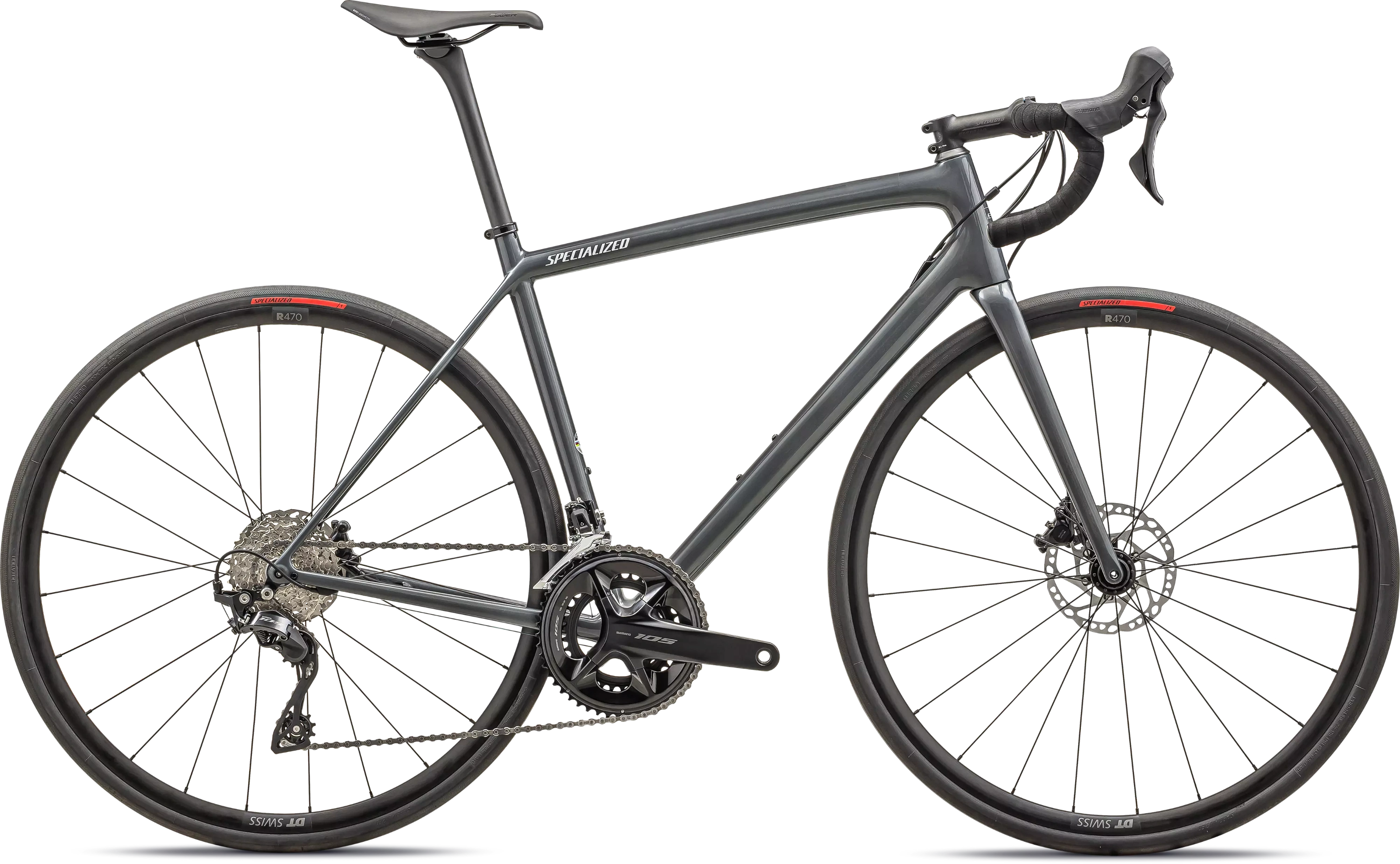 Cykler - Racercykler - Specialized Aethos Sport - Shimano 105 2024 - Grå