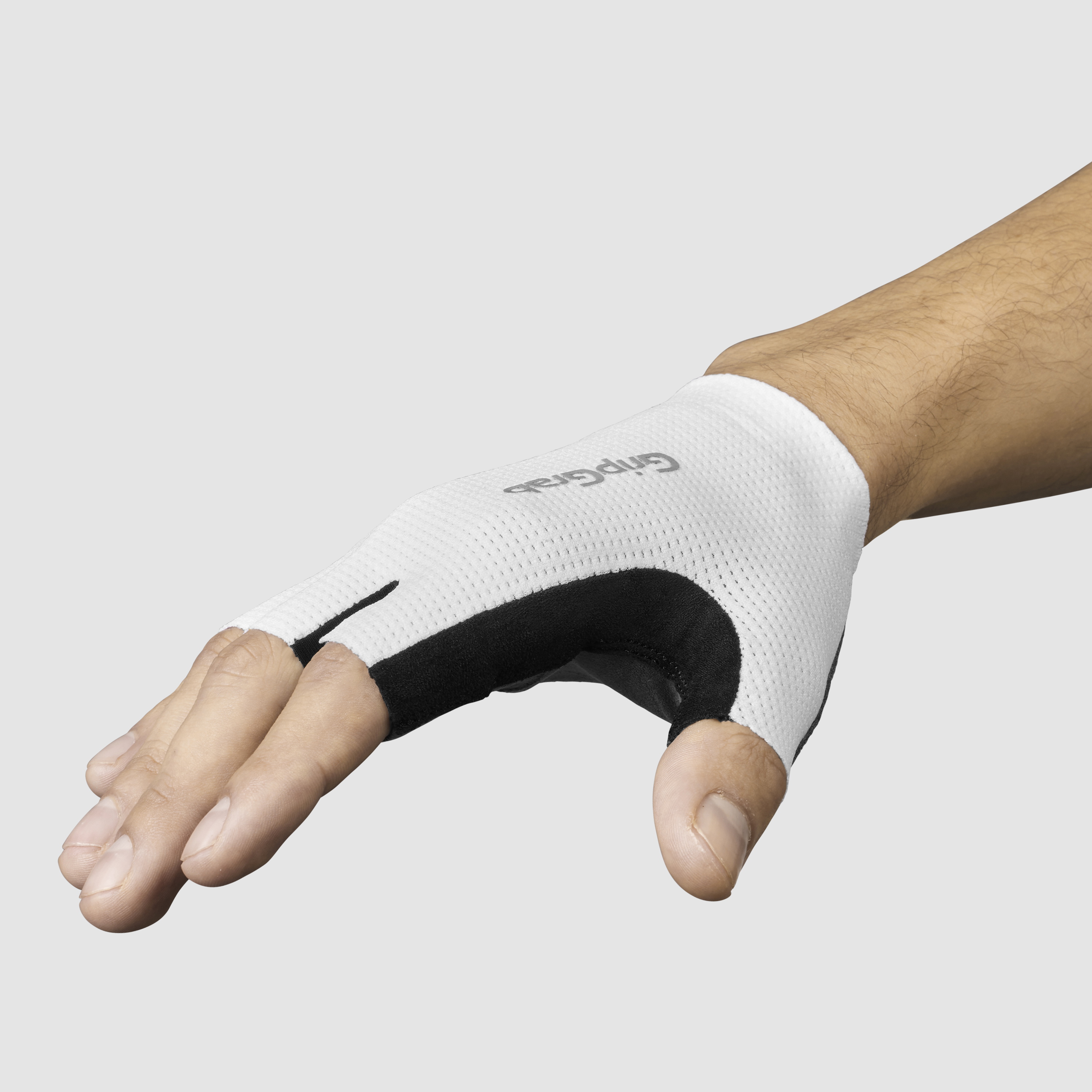 Beklædning - Cykelhandsker - GripGrab PACR InsideGrip™ Kortfingret Sommerhandsker - White