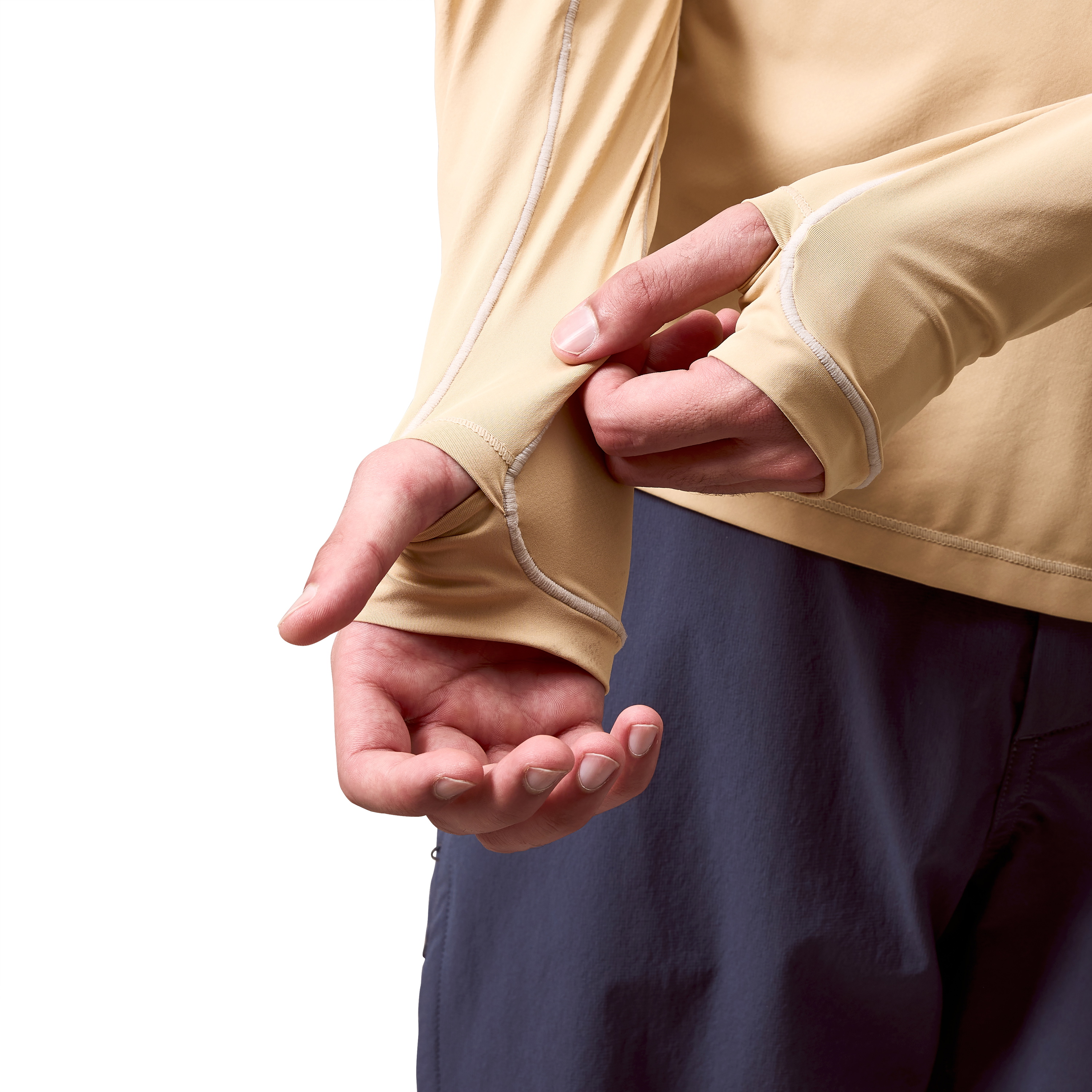 Beklædning - Cykeltrøjer - Endura AllTrack Roam Scuba Hoodie - Sand