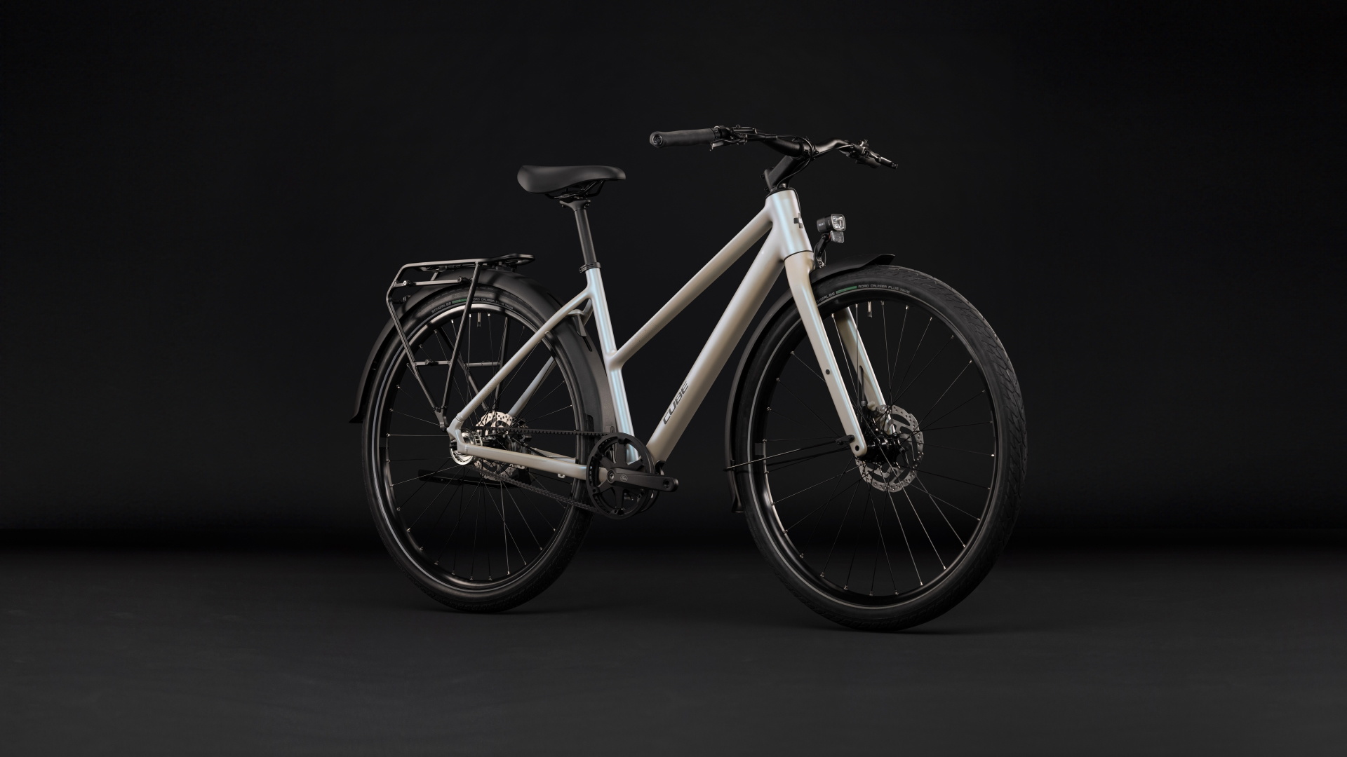 Cykler - Damecykler - Cube Editor ONE FE (Fully Equipped) Trapeze Dame 2027 - Glintsand´n´Black
