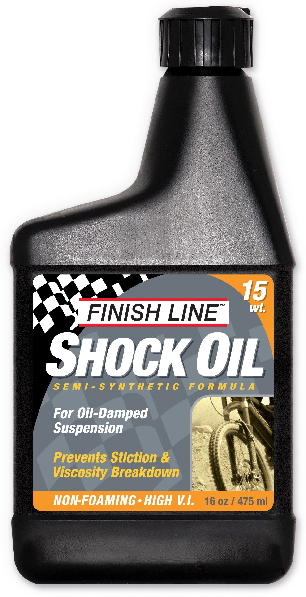 Køb Finish Line Shock Oil Forgaffelolie 15wt (450ml)