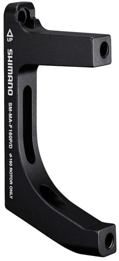 Shimano SM-MA-F160P/D Skivebremseadapter 160mm For Flat Mount til Post Mount Shimano SM-MA-F160P/D Skivebremseadapter 160mm For Flat Mount til Post Mount