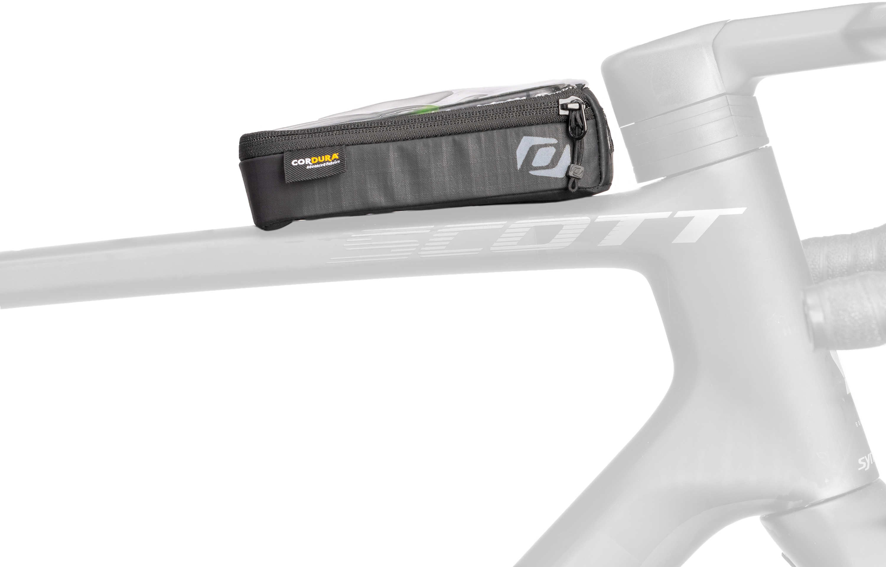 Tilbehør - Cykeltasker - Syncros Toptube Bag Ride Touch Screen Toptube-taske - Sort