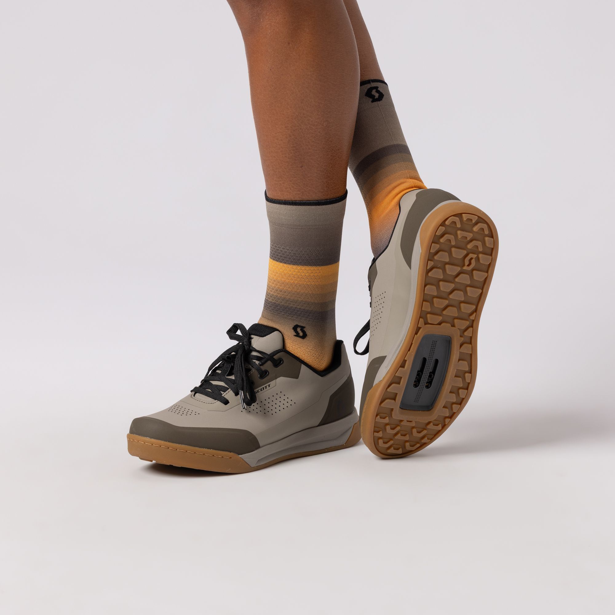 Beklædning - Cykelsko - Scott Shoe Mtb Volt Evo Clip Boa - Beige Brown