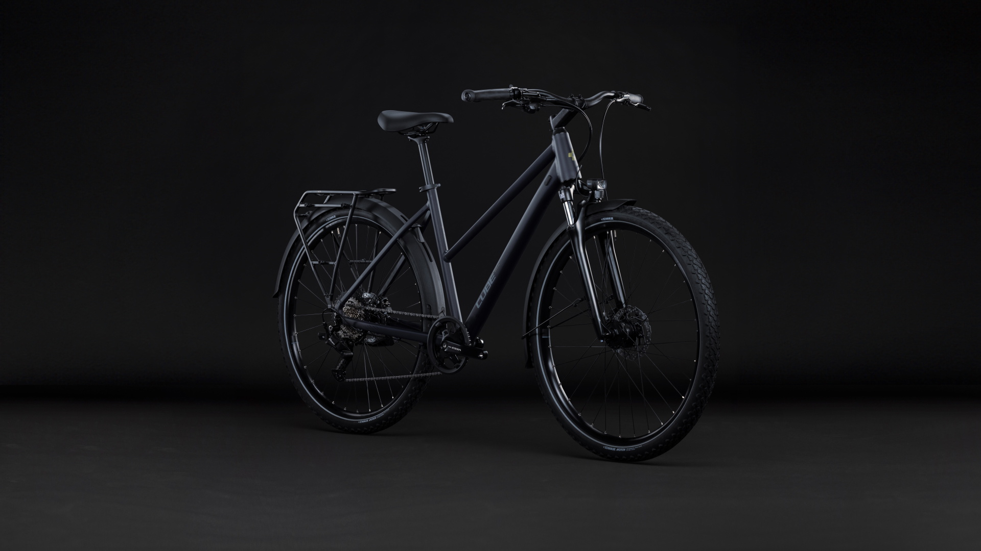 Cykler - Damecykler - Cube Nature ONE FE (Fully Equipped) Trapeze Dame 2027 - Ink´n´Grey