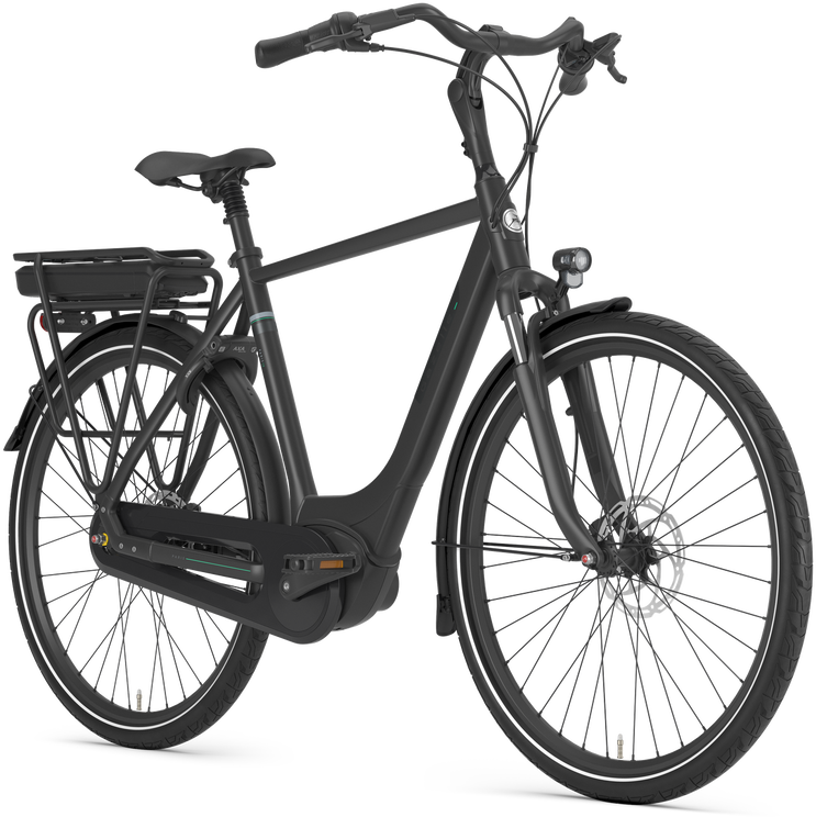Cykler - Elcykler - Gazelle Paris C8 HMB Herre 2026 - Black