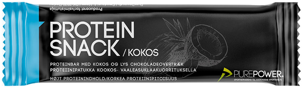 Purepower Protein Snack Coconut Chocolate 40g Fra Purepower