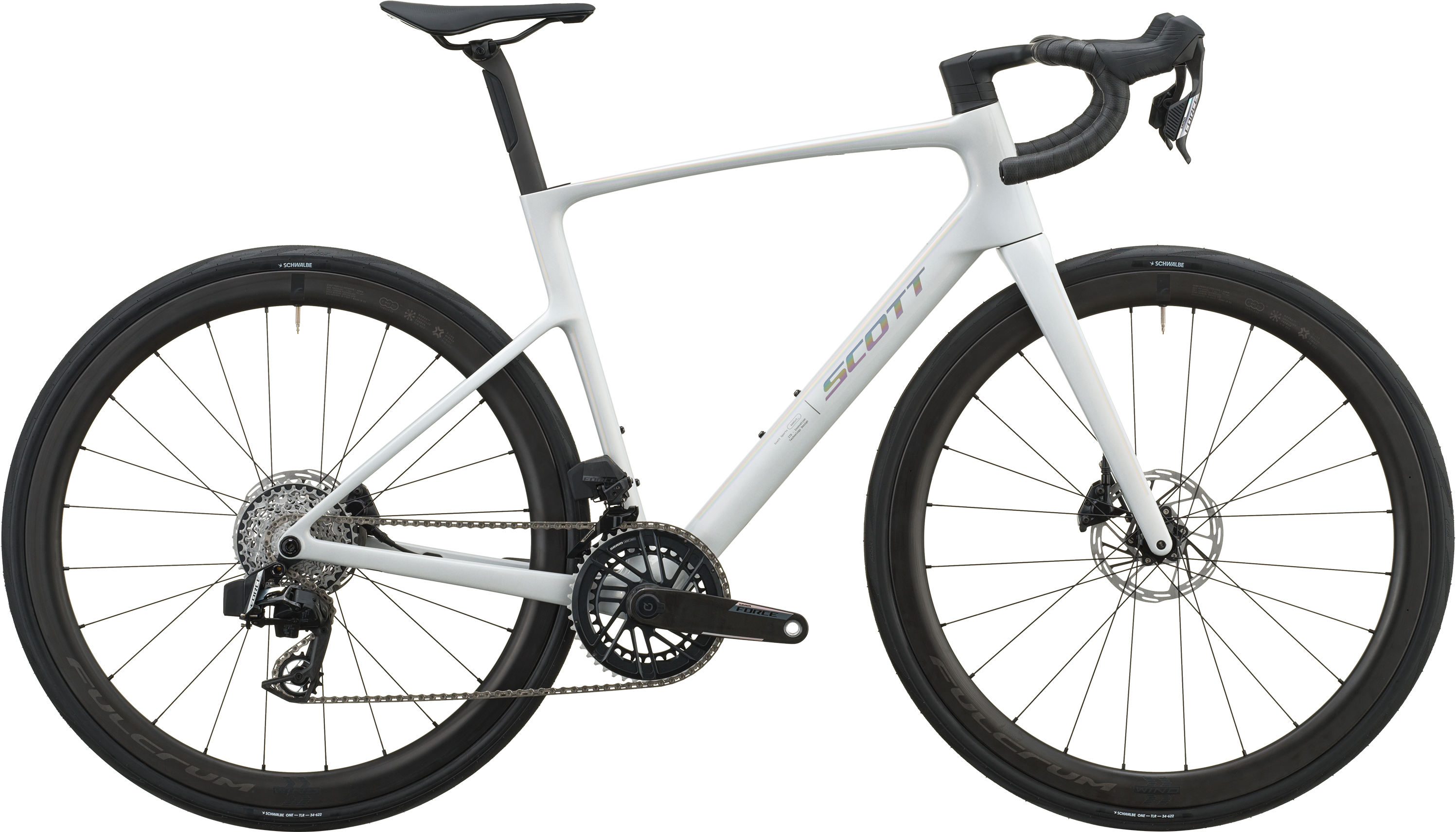 Scott Addict 10 2027 - Rainbow White Scott Addict 10 2027 - Rainbow White