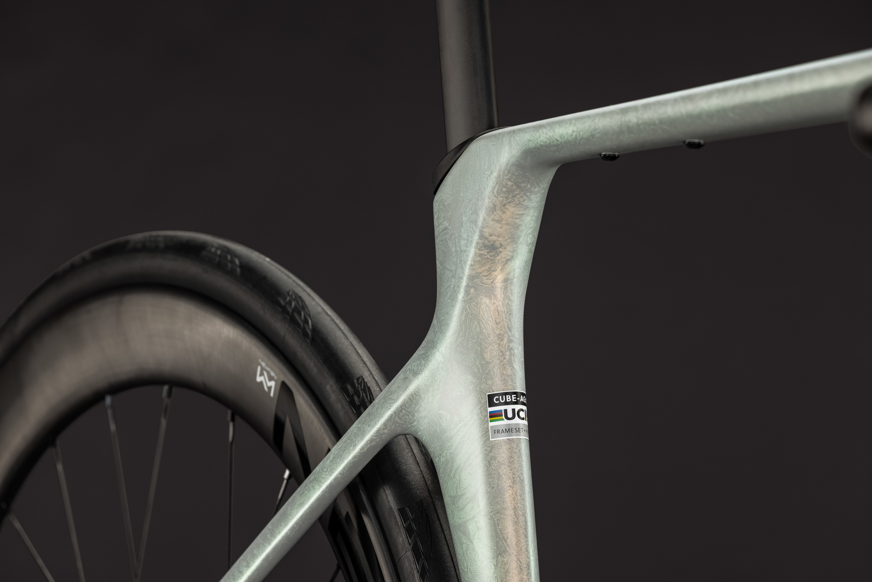Cykler - Racercykler - Cube Agree C:62 SLT AXS 2027 - Stormyopal´n´Black