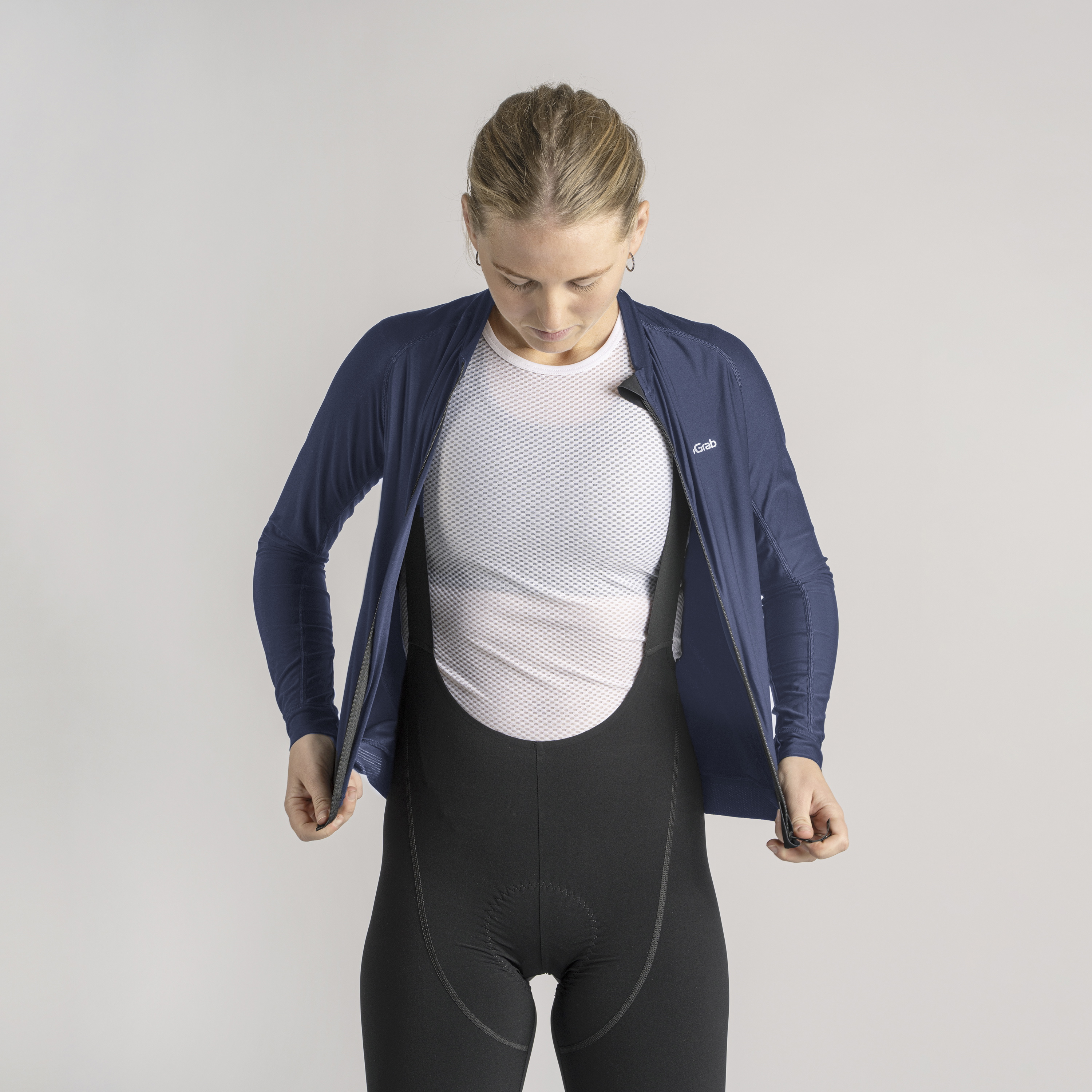 Beklædning - Cykeltrøjer - GripGrab PACR Langærmet Cykeltrøje til damer - Navy Blue