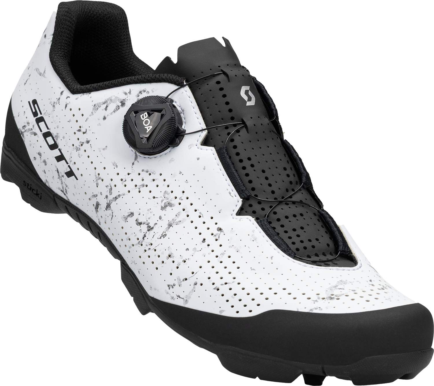 Beklædning - Cykelsko - Scott MTB Comp SPD Sko - White/Black