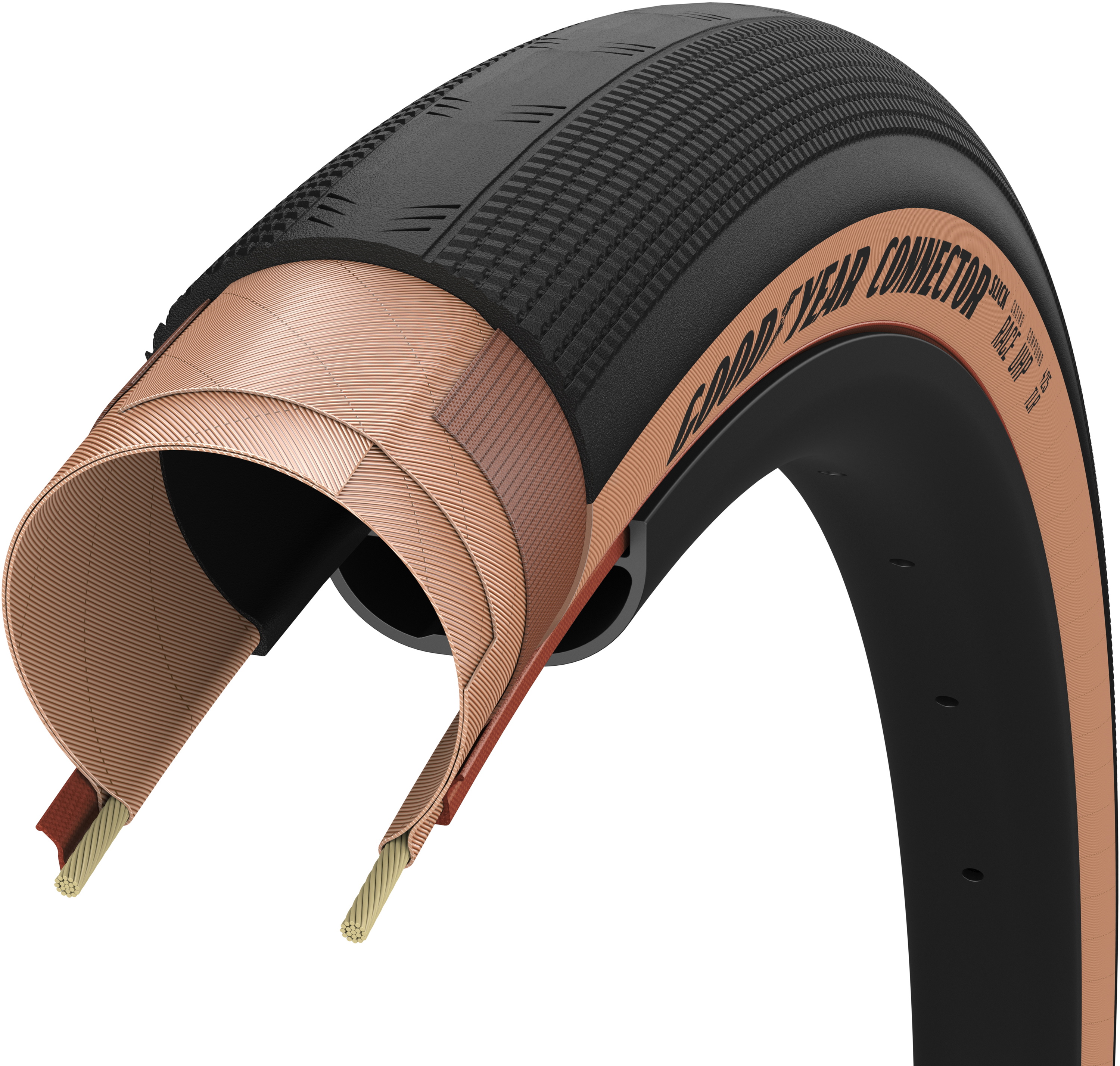 Goodyear CONNECTOR Slick Race TLR Transparent 700x40 - Transparent