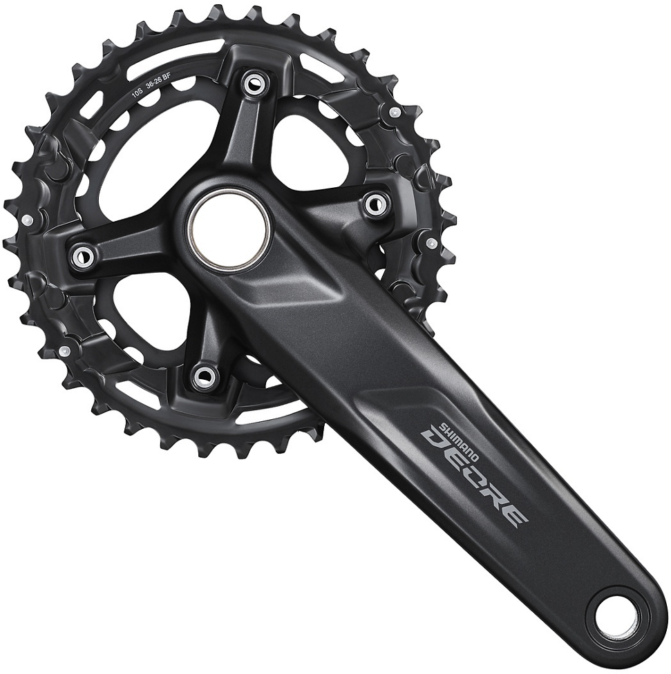 Shimano Kranksæt 10speed – Sort- FC-M4100-2 Deore 36/26T- 175mm