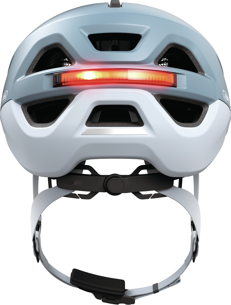 Beklædning - Cykelhjelme - Abus Hjelm Urban-I 4.0 ACE m. LED - Glacier Blue