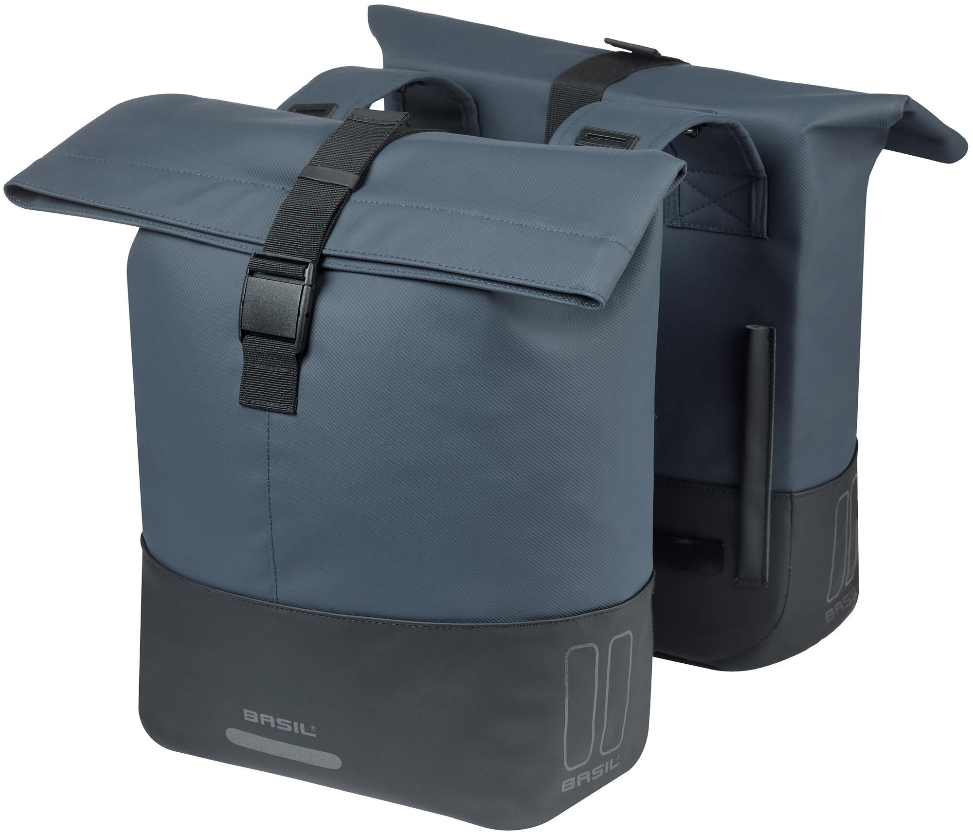 BASIL Cove Dobbelt Taske - Sort / Marineblå