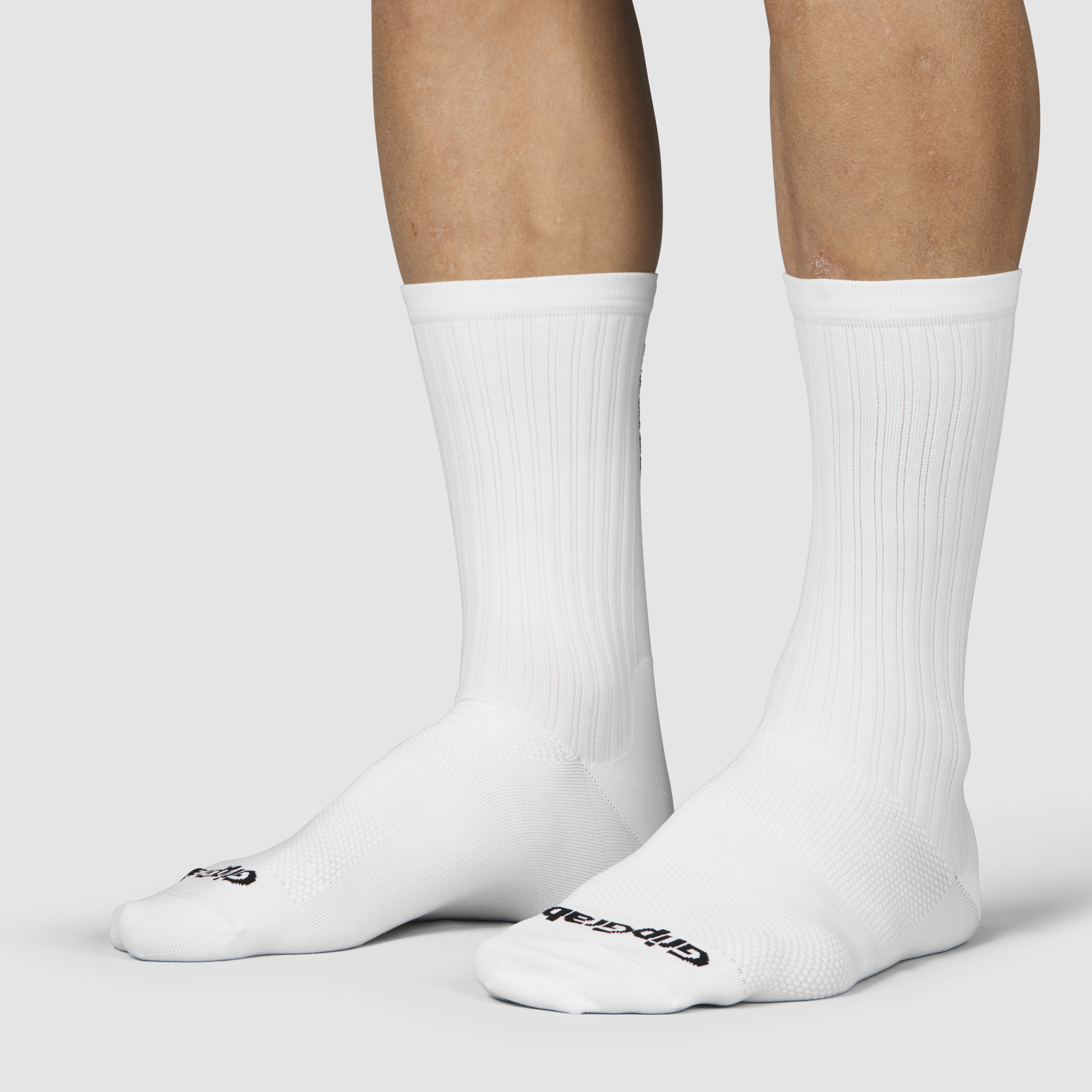 Beklædning - Sokker - GripGrab PACR High Cut Sokker - White