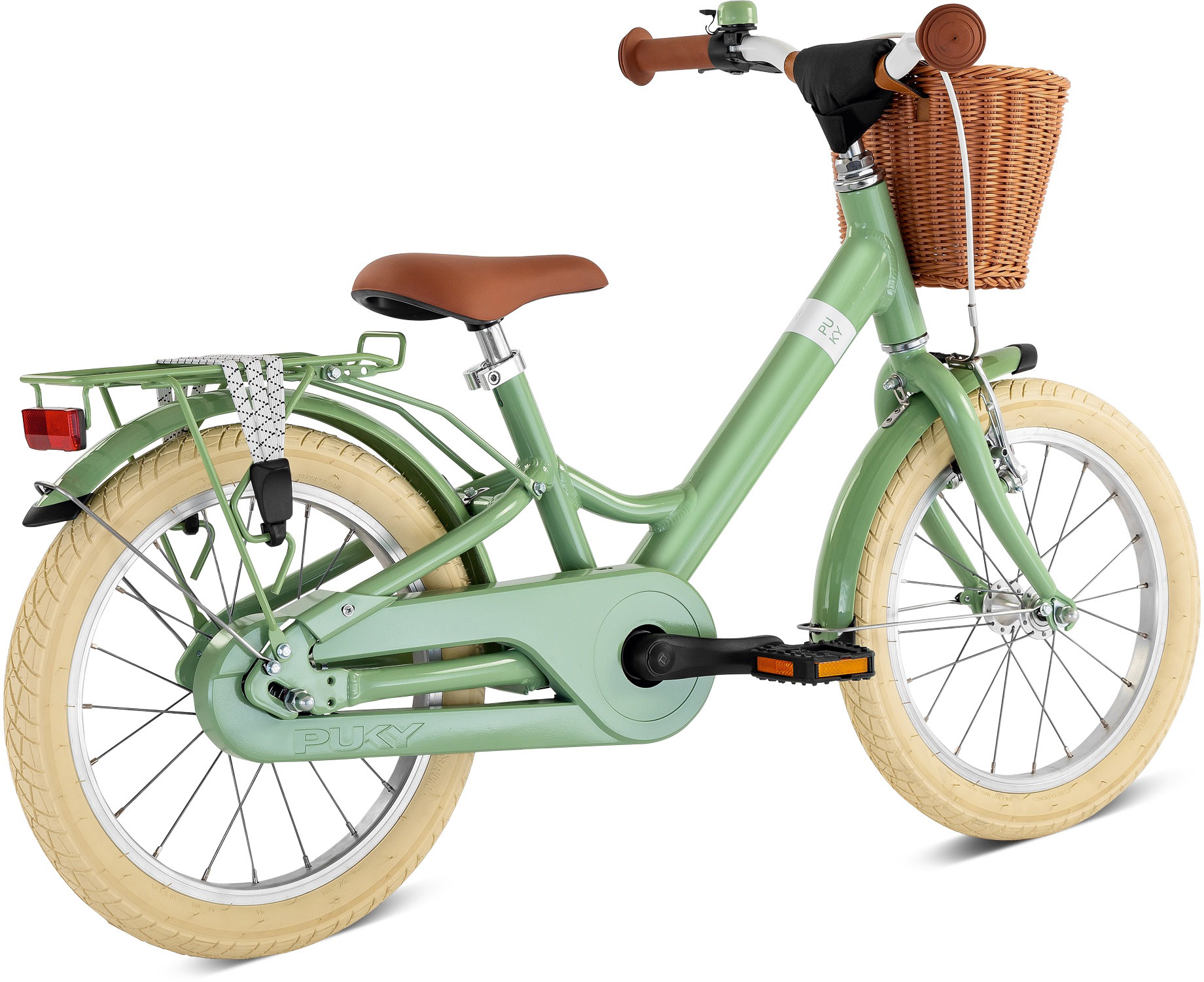 Cykler - Børnecykler - PUKY Youke Classic 16" - Retro Green