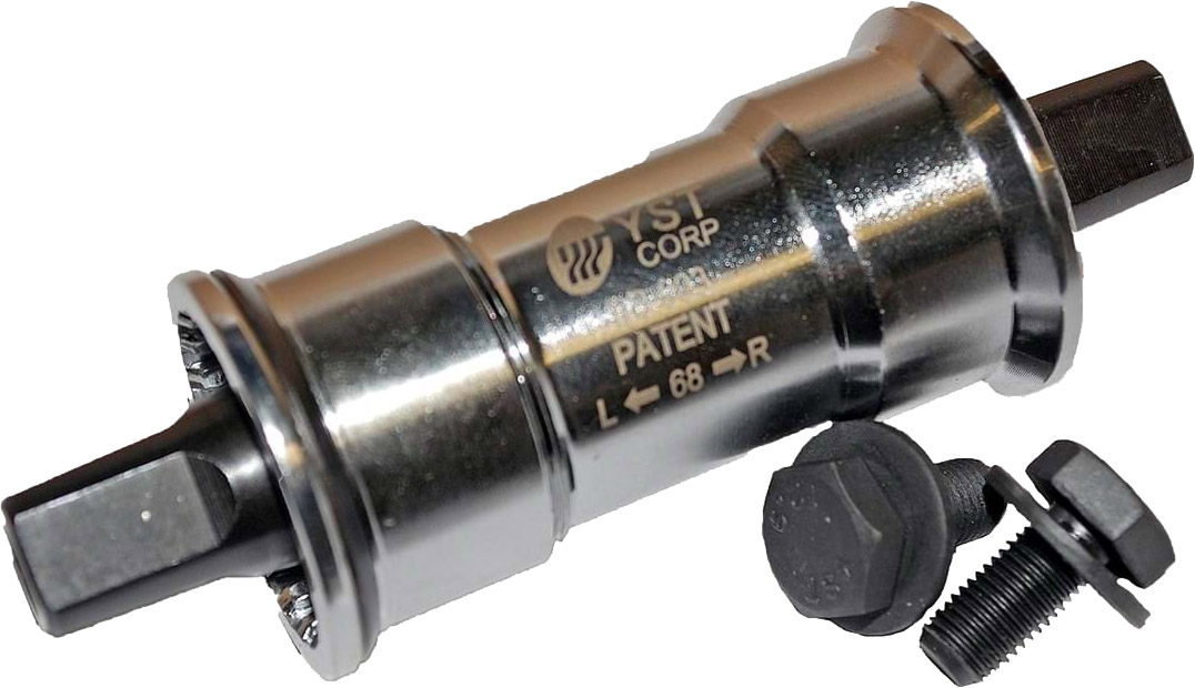 Bike Attitude / YST Krankboks Firkantaksel 122.5mm U-gevind (BSA)