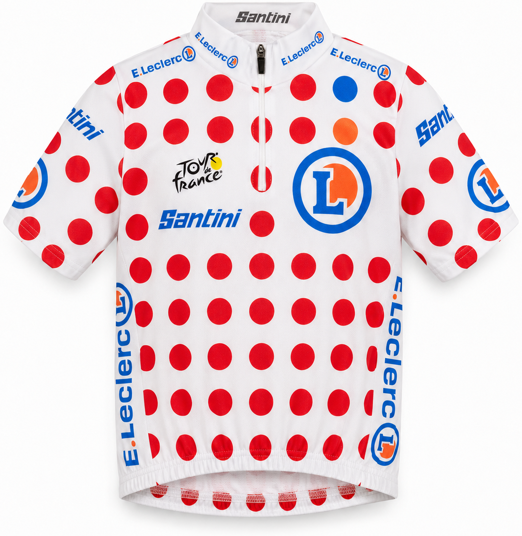 Beklædning - Cykeltrøjer - Santini Kids Replica Tour de France Best Climber Jersey - Limited Edition