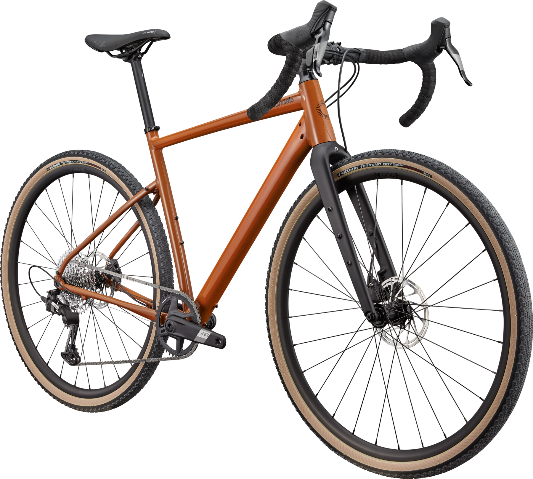 Cykler - Racercykler - Cannondale Topstone Apex 1 2024 - Cinnamon