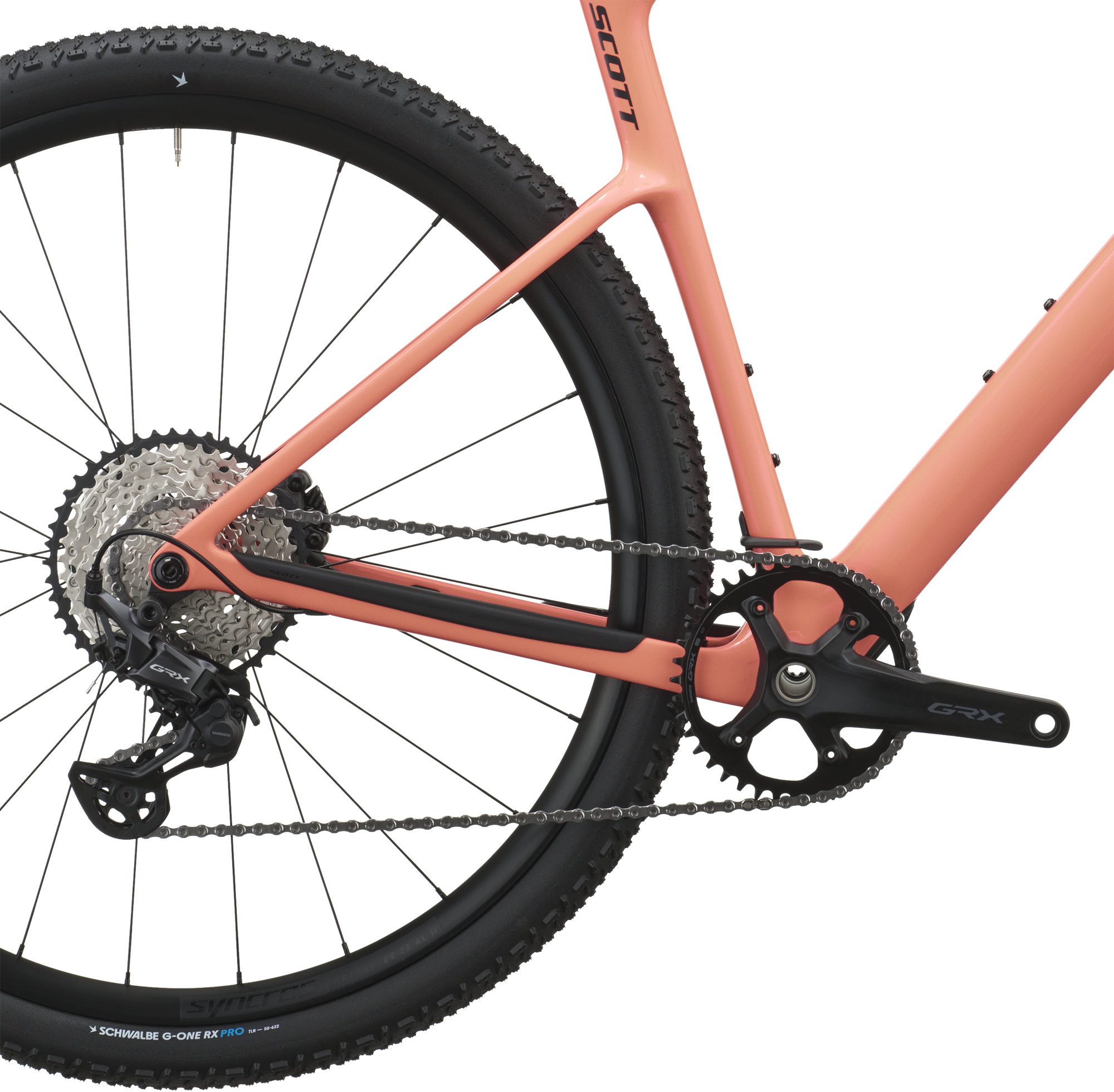 Cykler - Gravel cykler - Scott Addict Gravel 40 2027 - Peach Pink