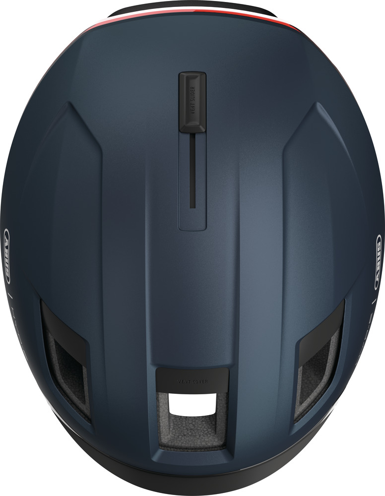 Beklædning - Cykelhjelme - Abus Hyp-E m. LED Lys - Midnight Blue