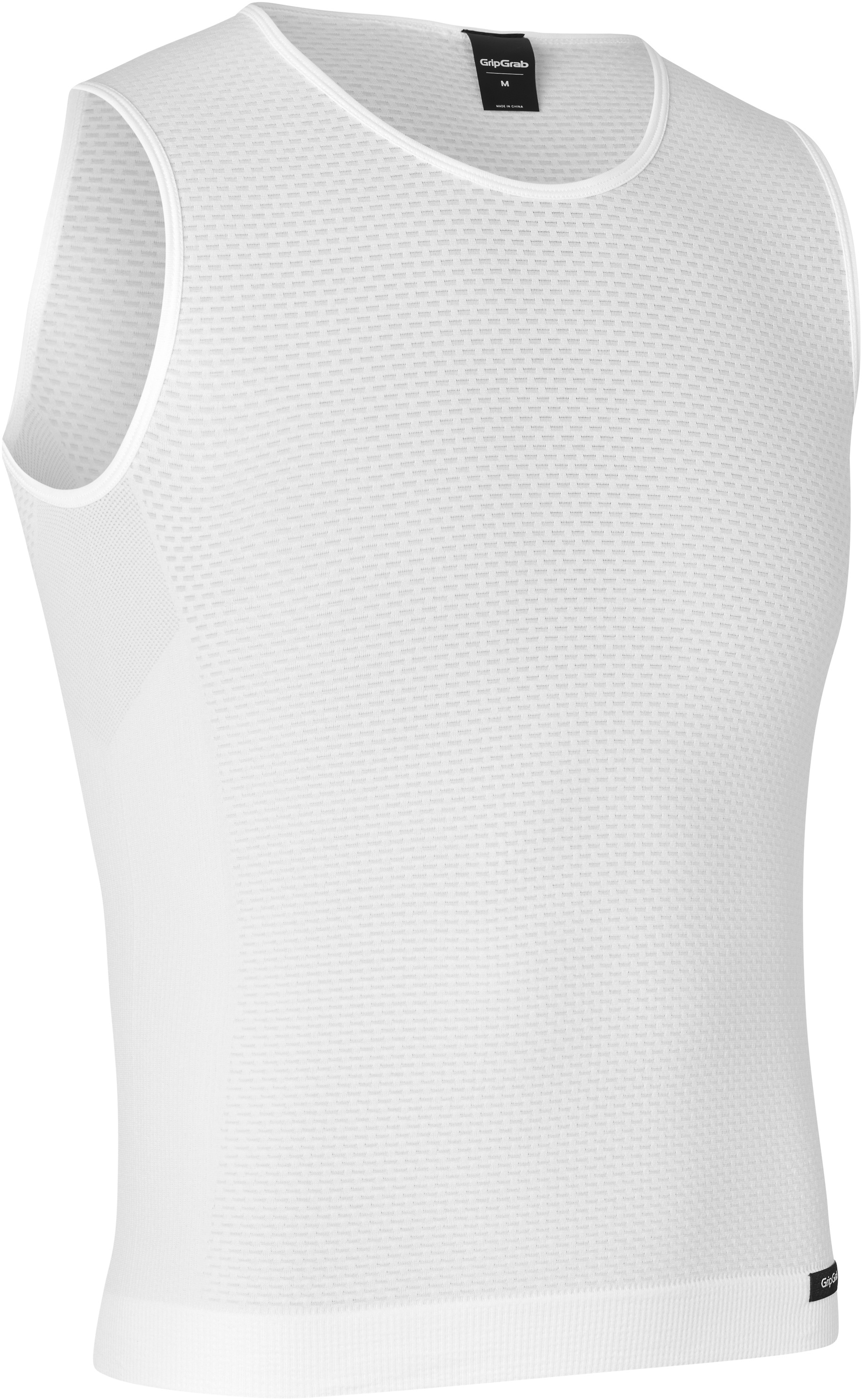 GripGrab PACR Sommer Ærmeløs Base Layer - White