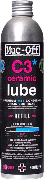 Muc-Off C3 Ceramic Wet Lube - 300ml