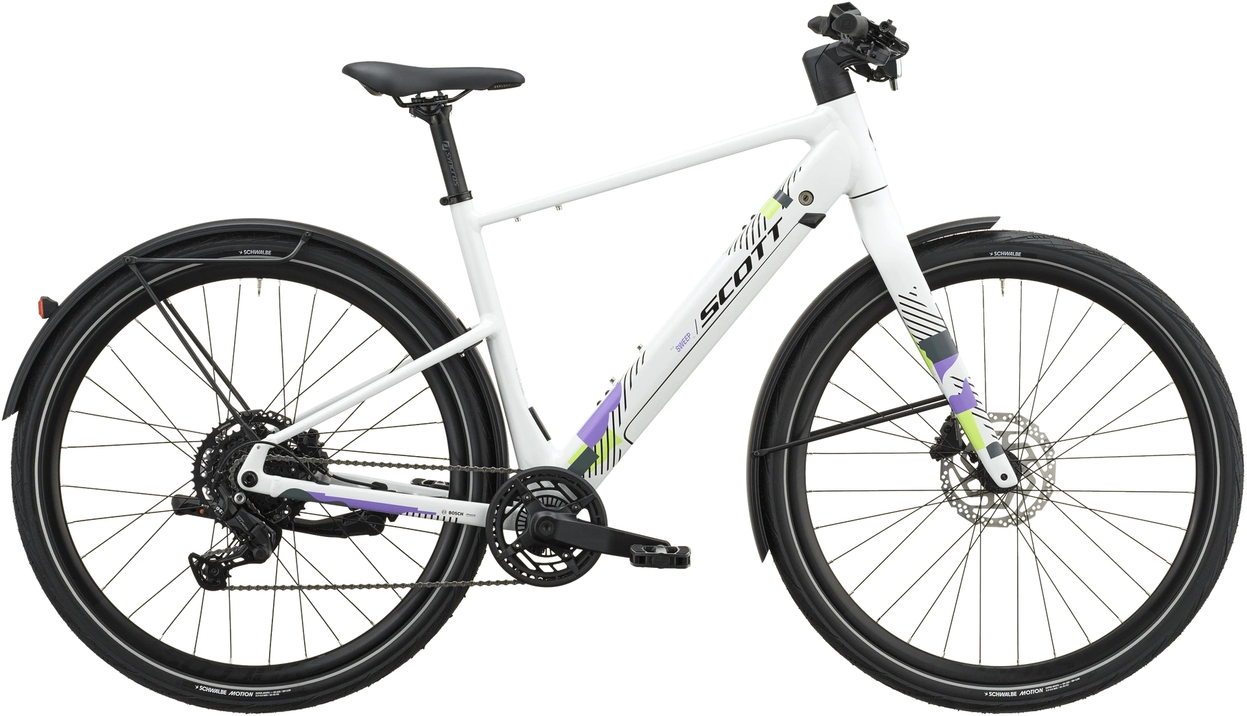 Cykler - Elcykler - Scott Sweep 10 2027 - Signal White