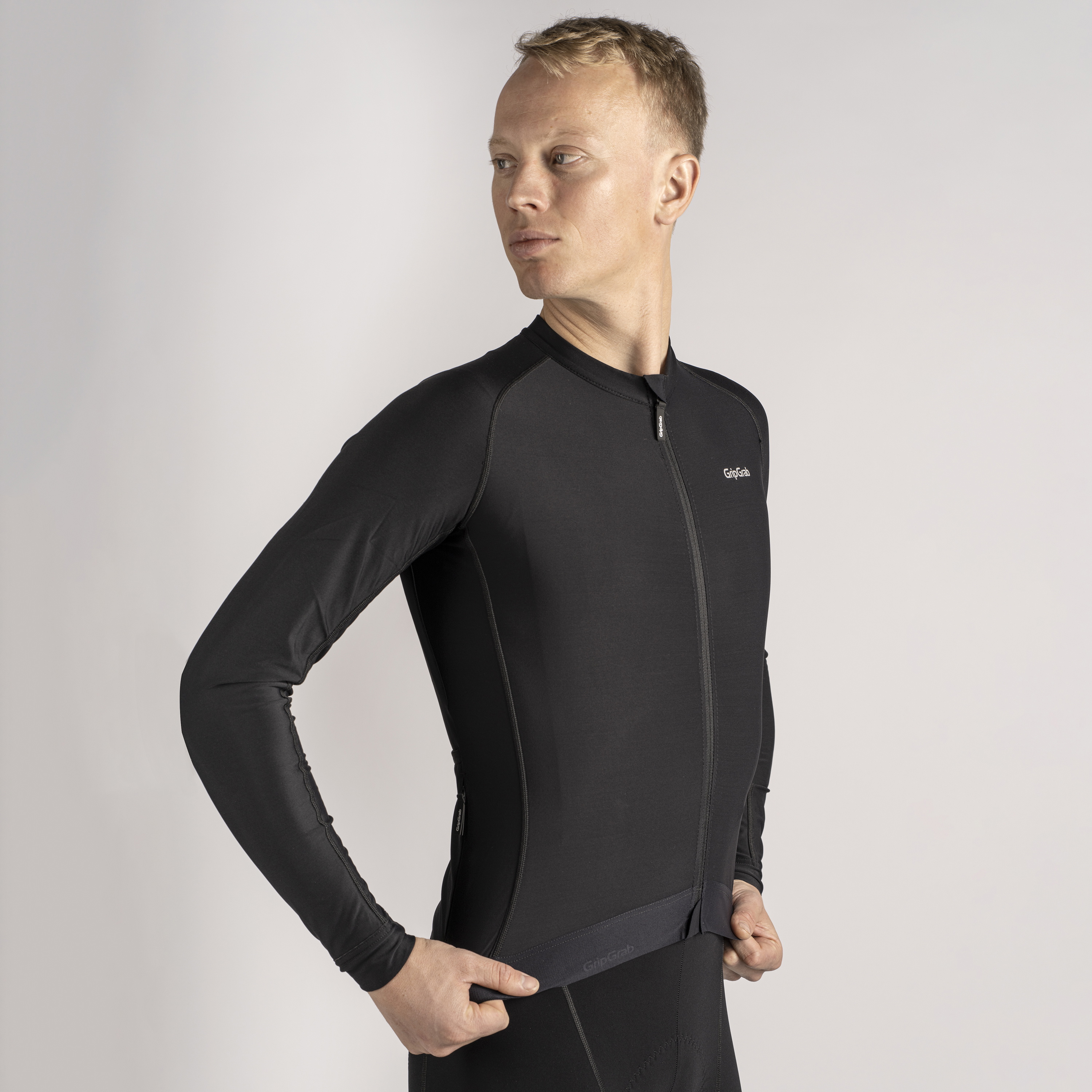 Beklædning - Cykeltrøjer - GripGrab PACR Langærmet Cykeltrøje - Black