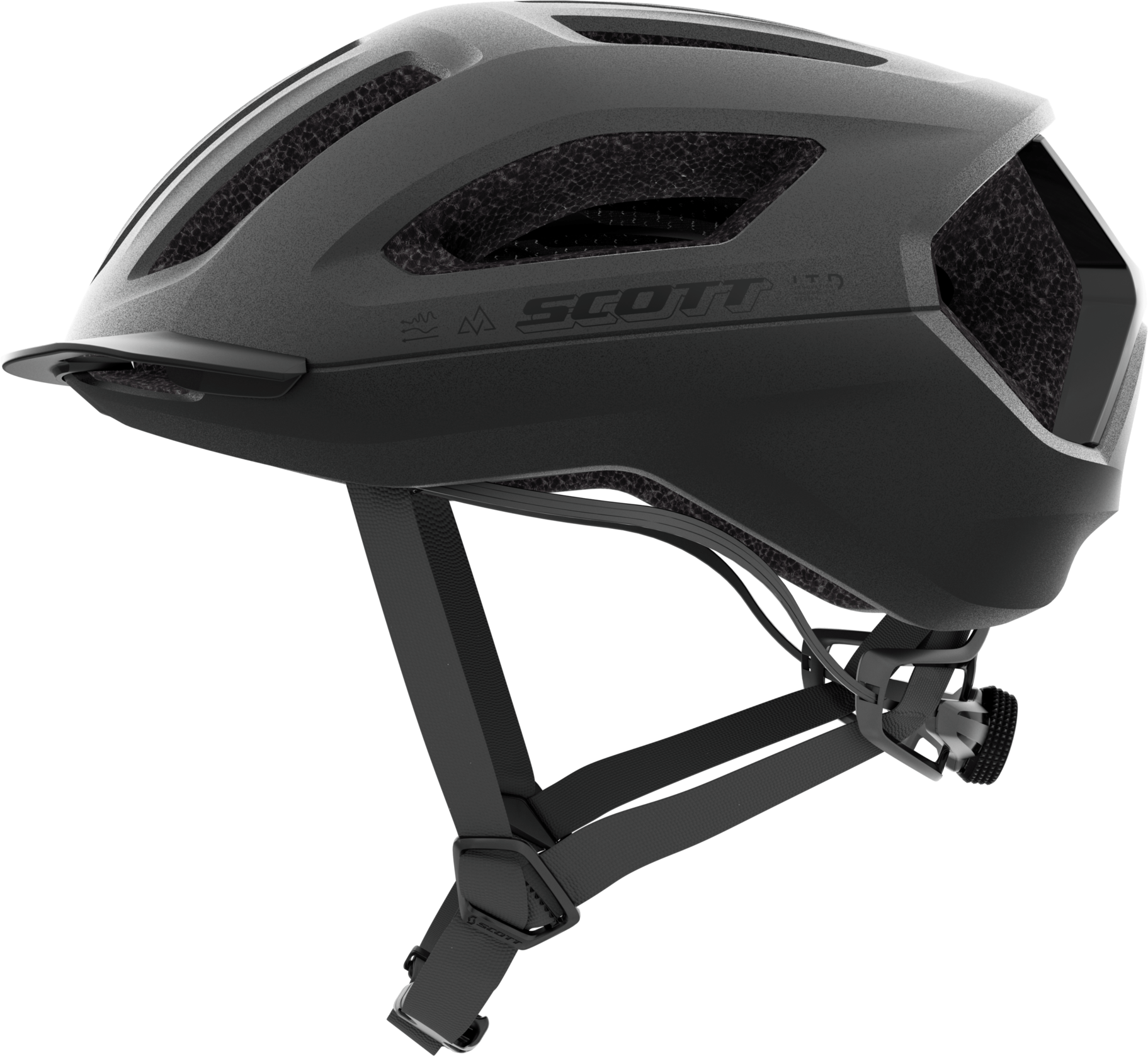 Beklædning - Cykelhjelme - Scott Sierra (MIPS) Cykelhjelm - Granite Black
