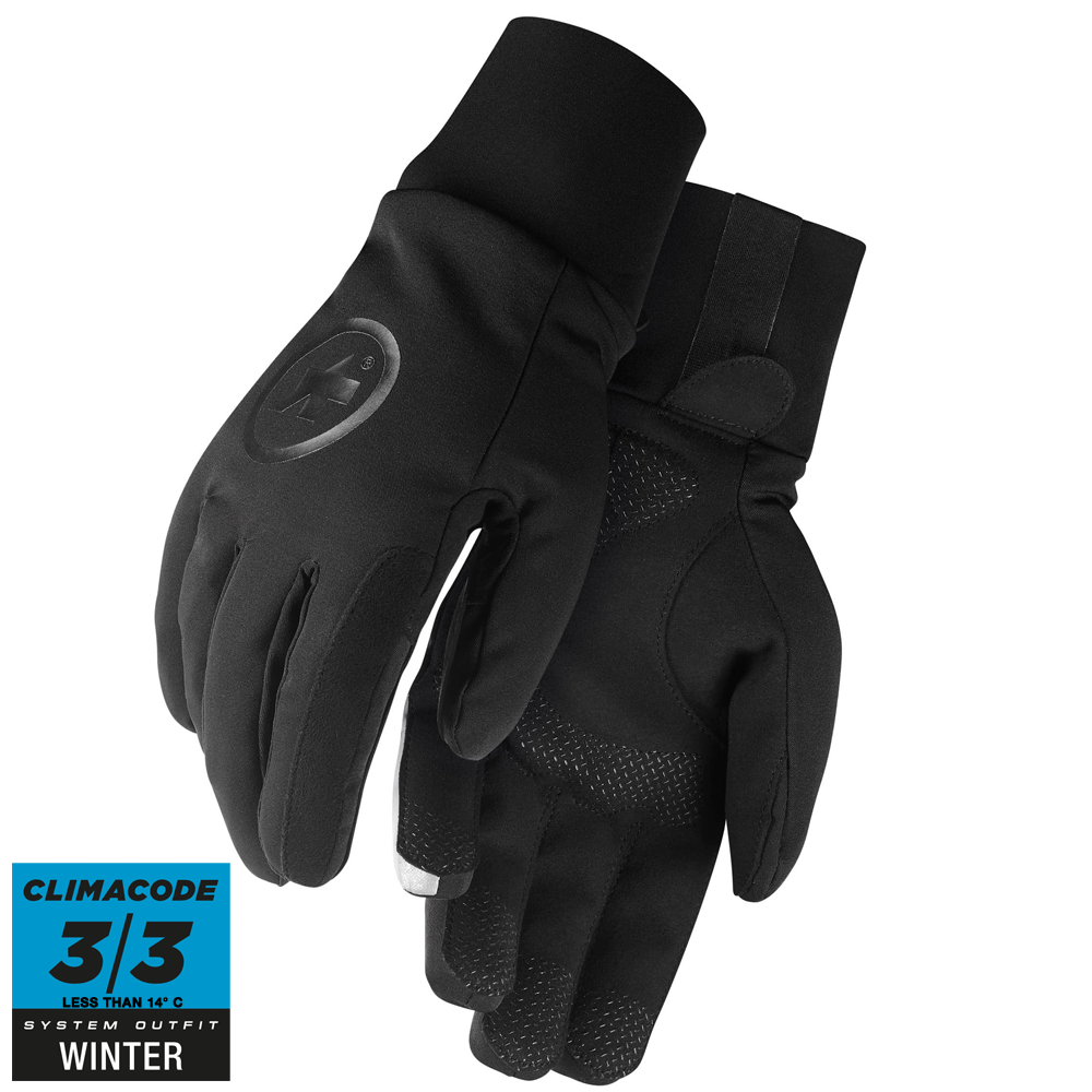Assos Ultraz Winter Gloves - Cykelhandsker - Sort - Str. L