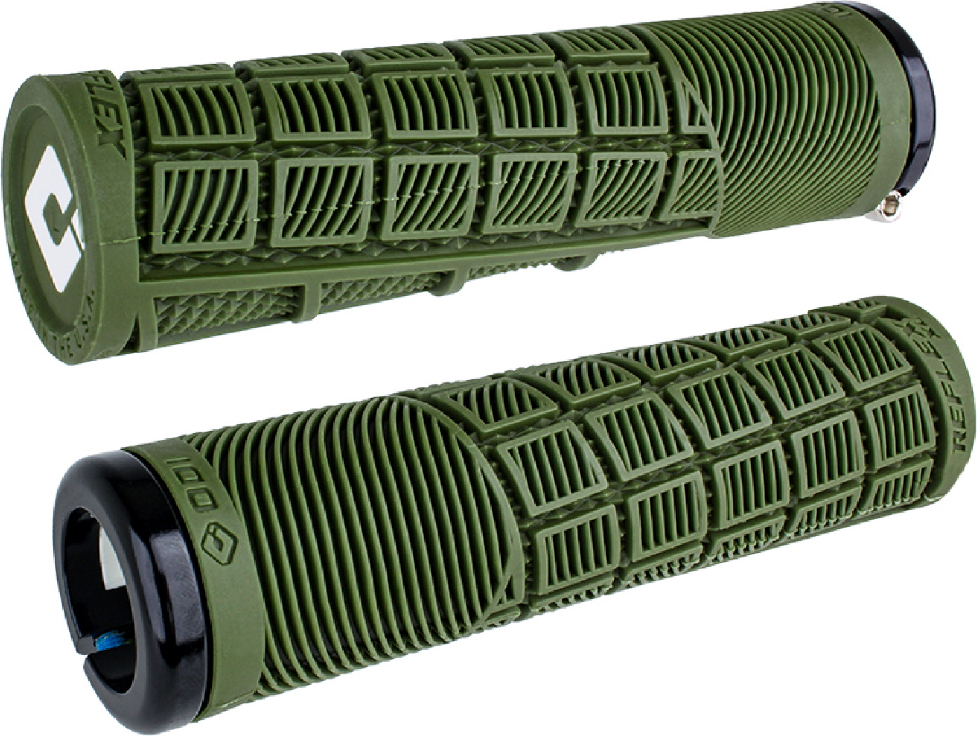 ODI Reflex XL V2.1 Lock-On MTB Greb 135mm - Olive