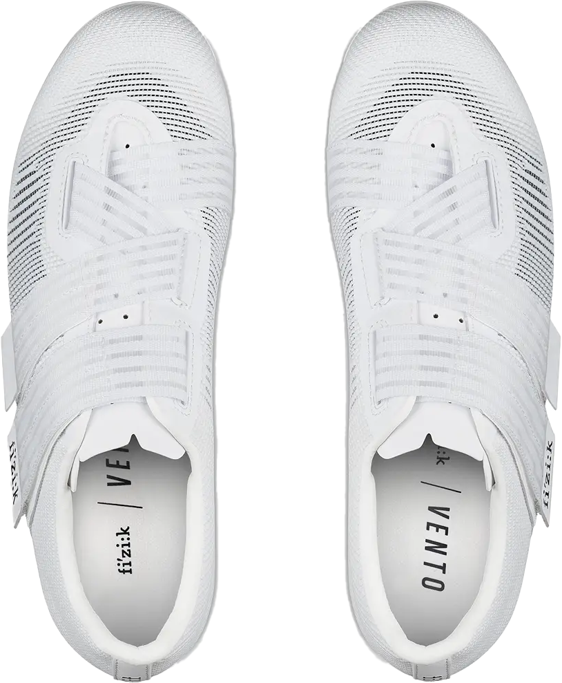 Beklædning - Cykelsko - Fizik Vento Powerstrap Aeroweave - White