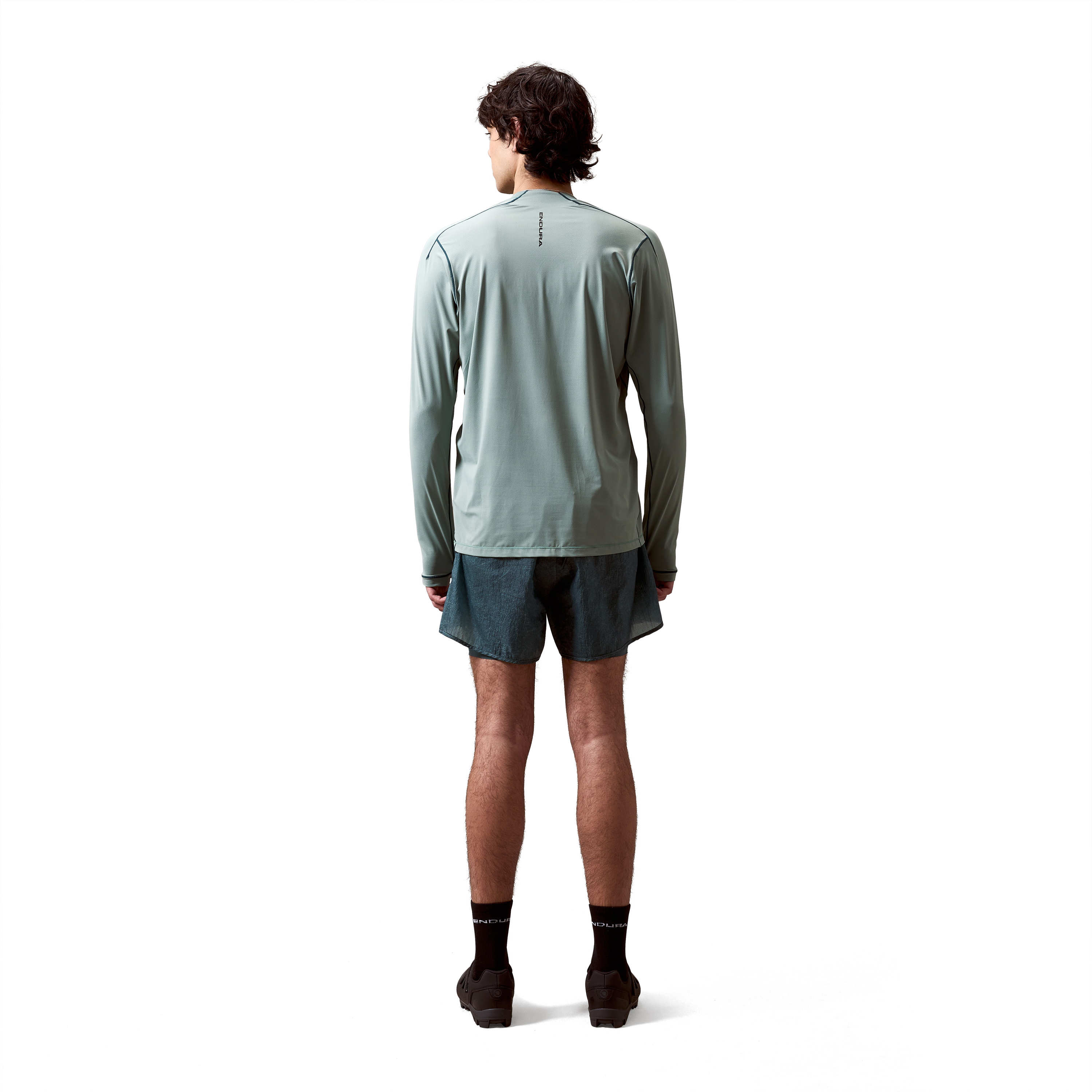 Beklædning - Cykeltrøjer - Endura AllTrack Roam L/S Tech Tee - Sage Green