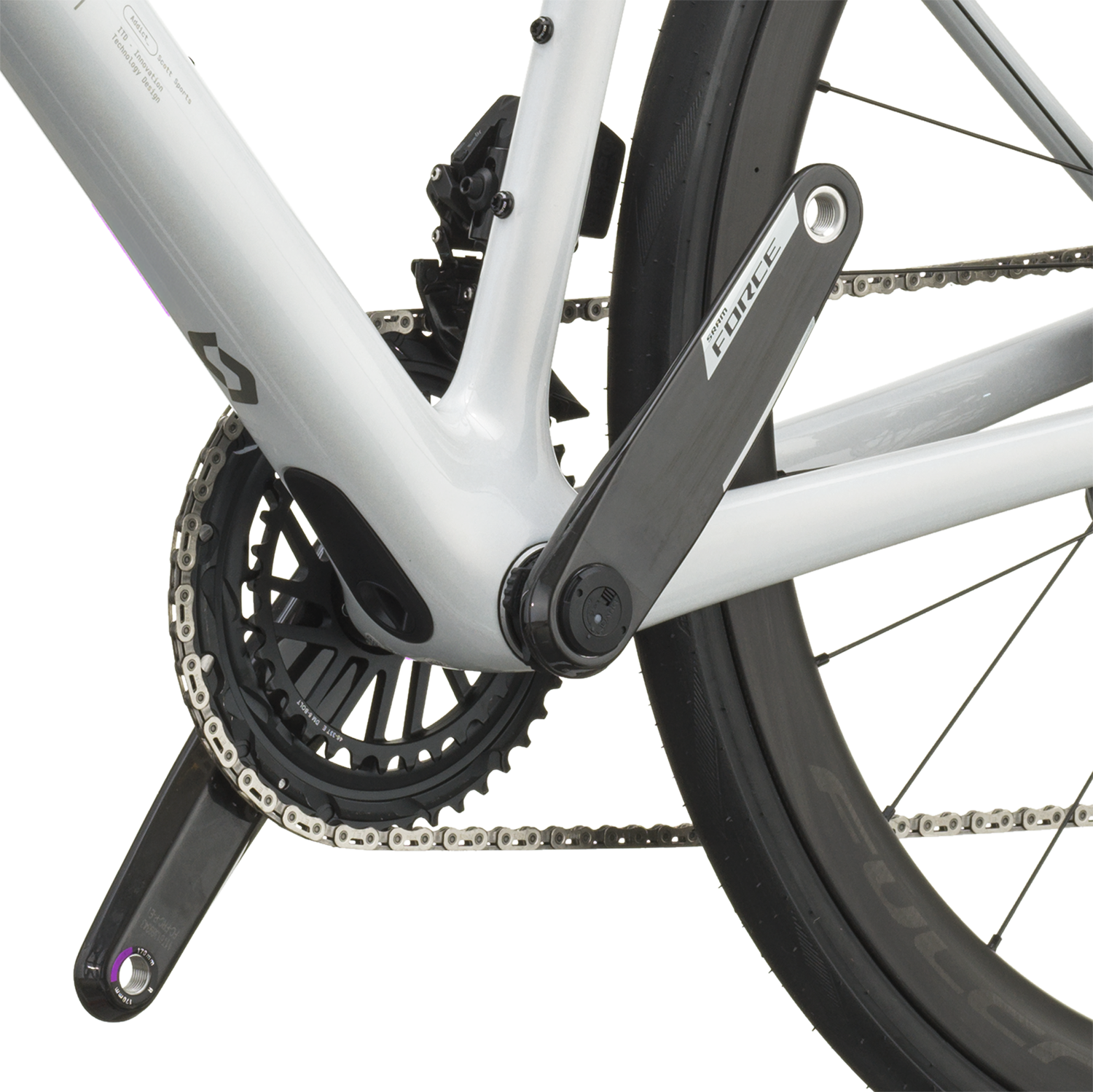 Cykler - Racercykler - Scott Addict 10 2027 - Rainbow White