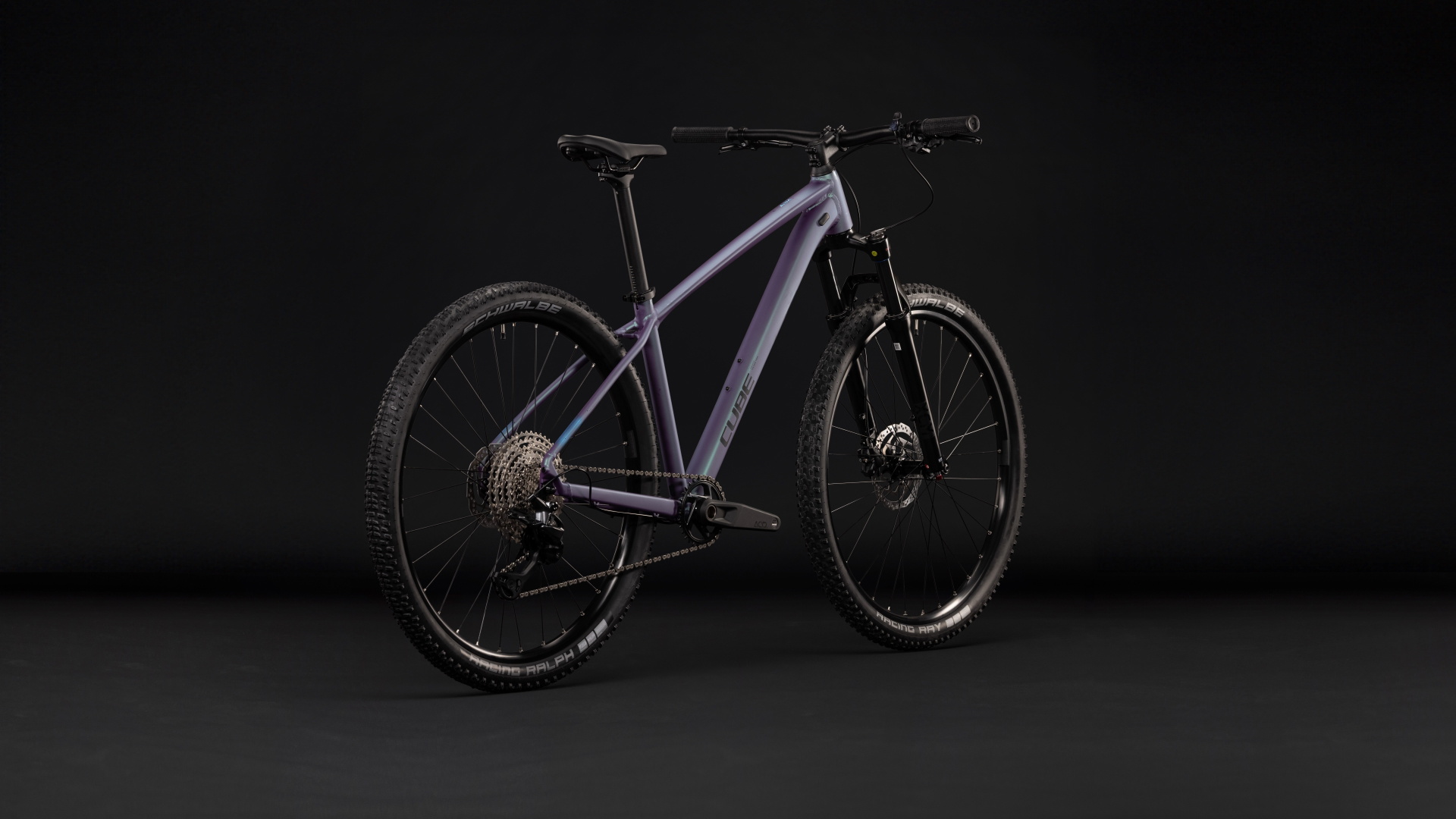 Cykler - Mountainbikes - Cube Aim SLT 29" 2027 - Mysticpurple´n´Black