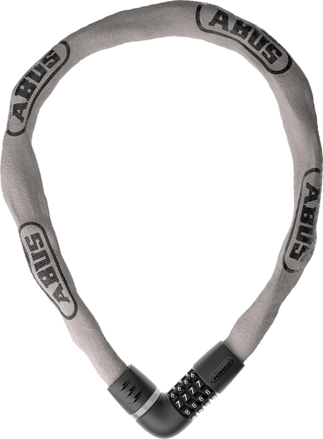Abus Kædelås 6807C Tresor Combo - 110cm - Tec Grey
