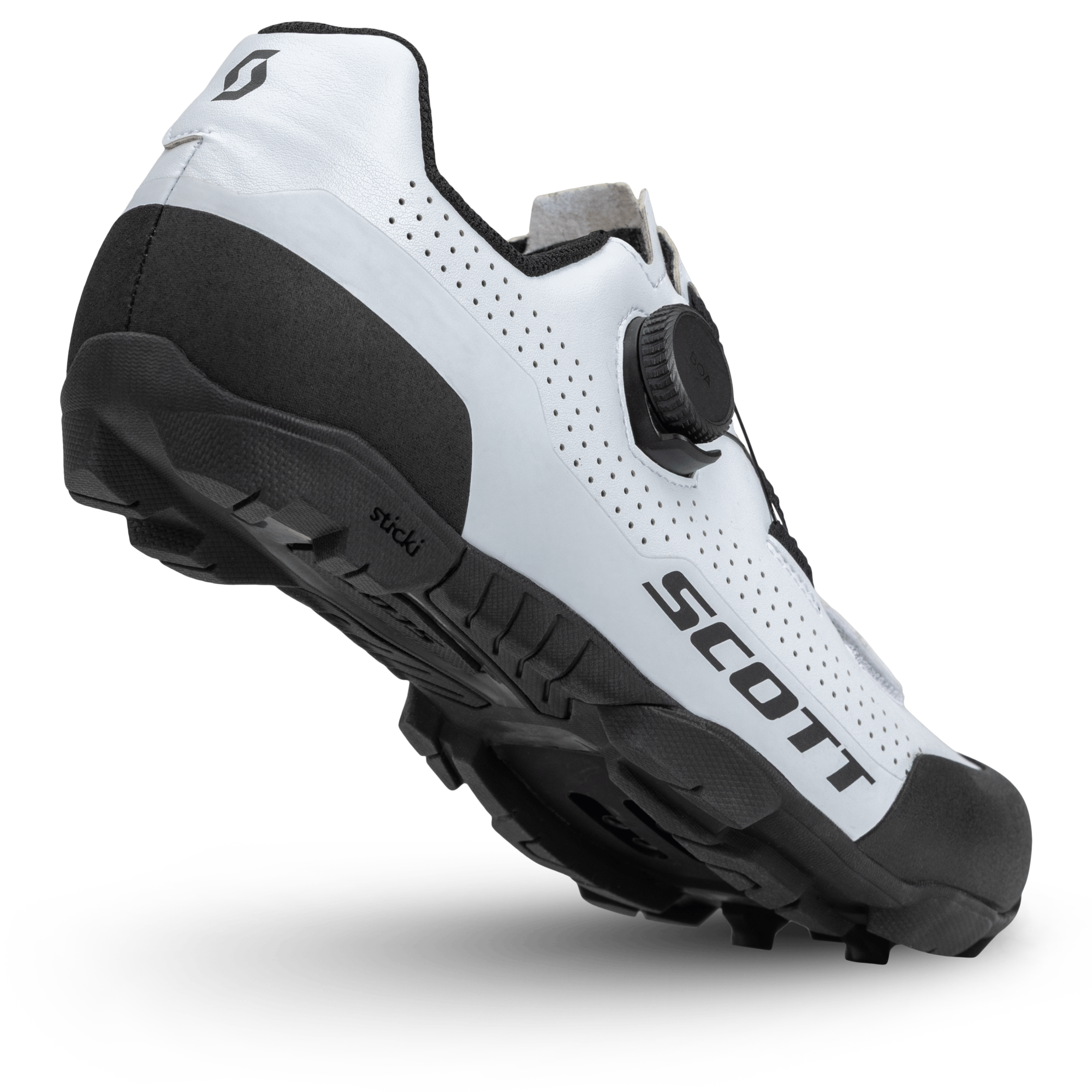 Beklædning - Cykelsko - Scott Shoe Womans Mtb Team Boa - White Black
