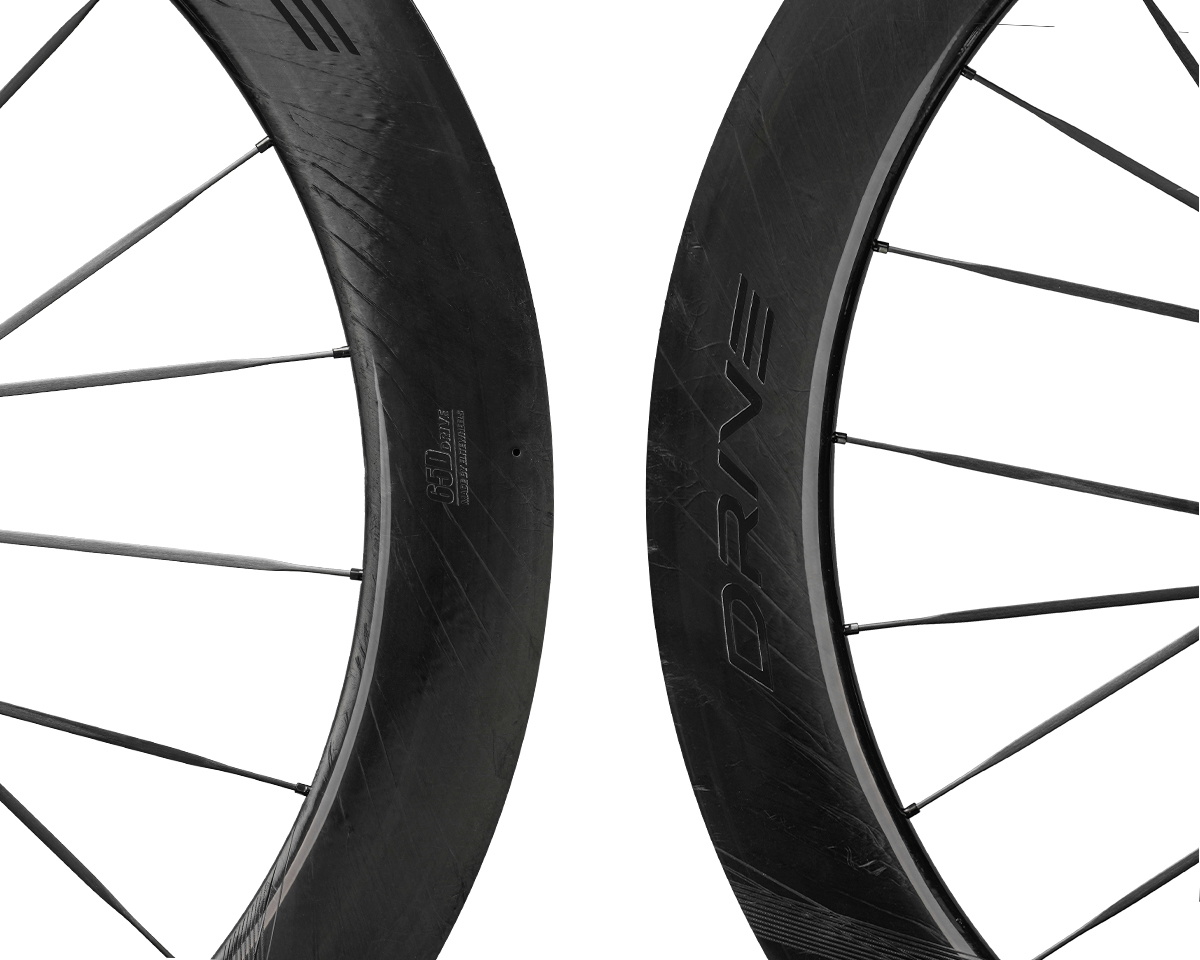 Reservedele - Hjulsæt - Elite Drive II 65D Disc Brake - Shimano (Matsorte) (Black Decal)