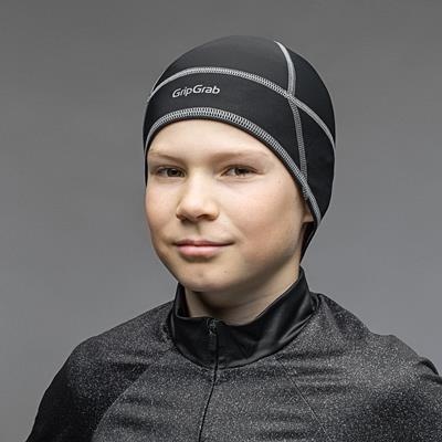 Beklædning - Hjelmhuer - GripGrab Termo Skull Cap til børn - hjelmhue (One Size)