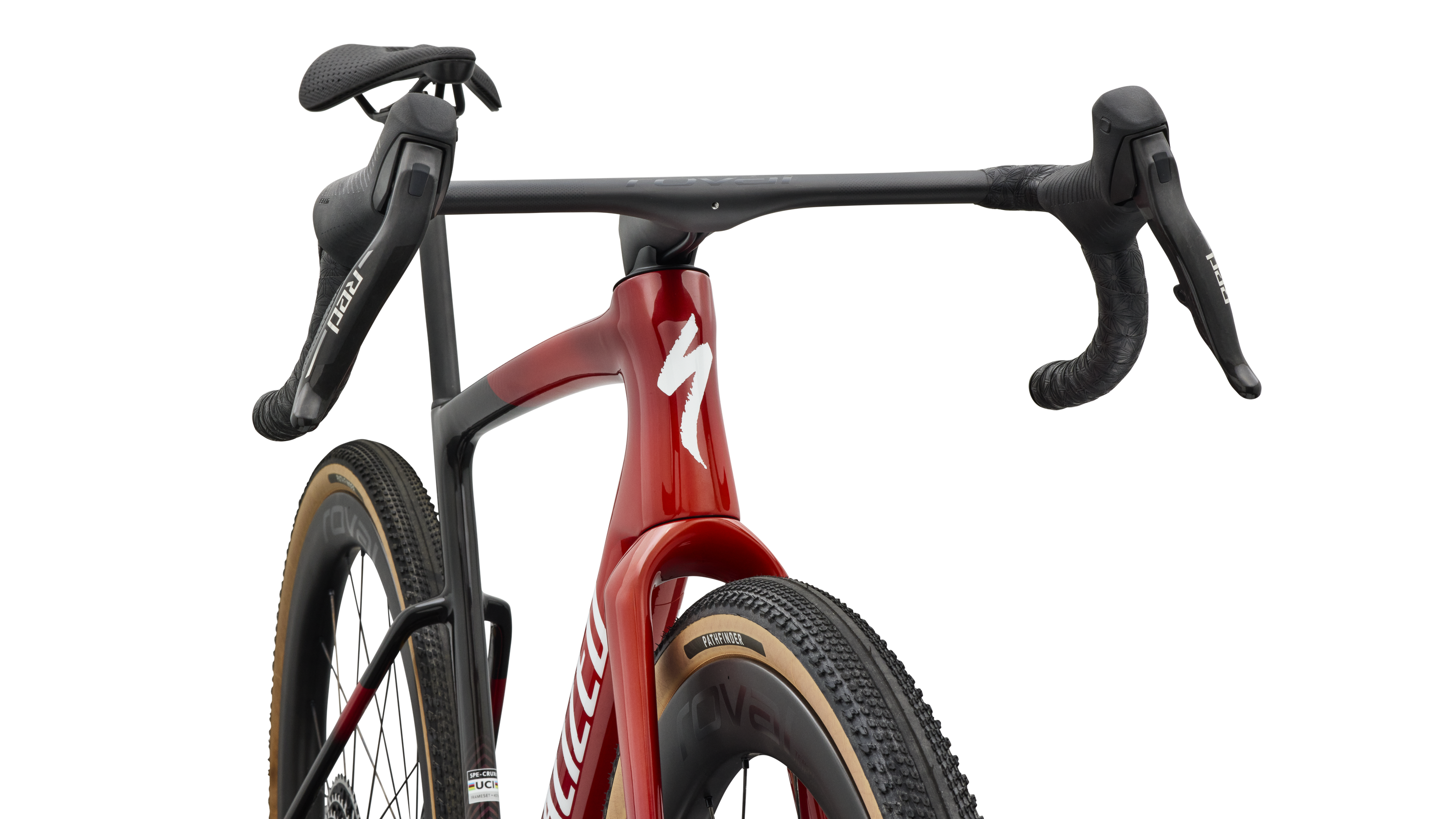 Cykler - Gravel cykler - Specialized Crux 5 S-Level SRAM RED XPLR 2027 - Redwood Metallic/White